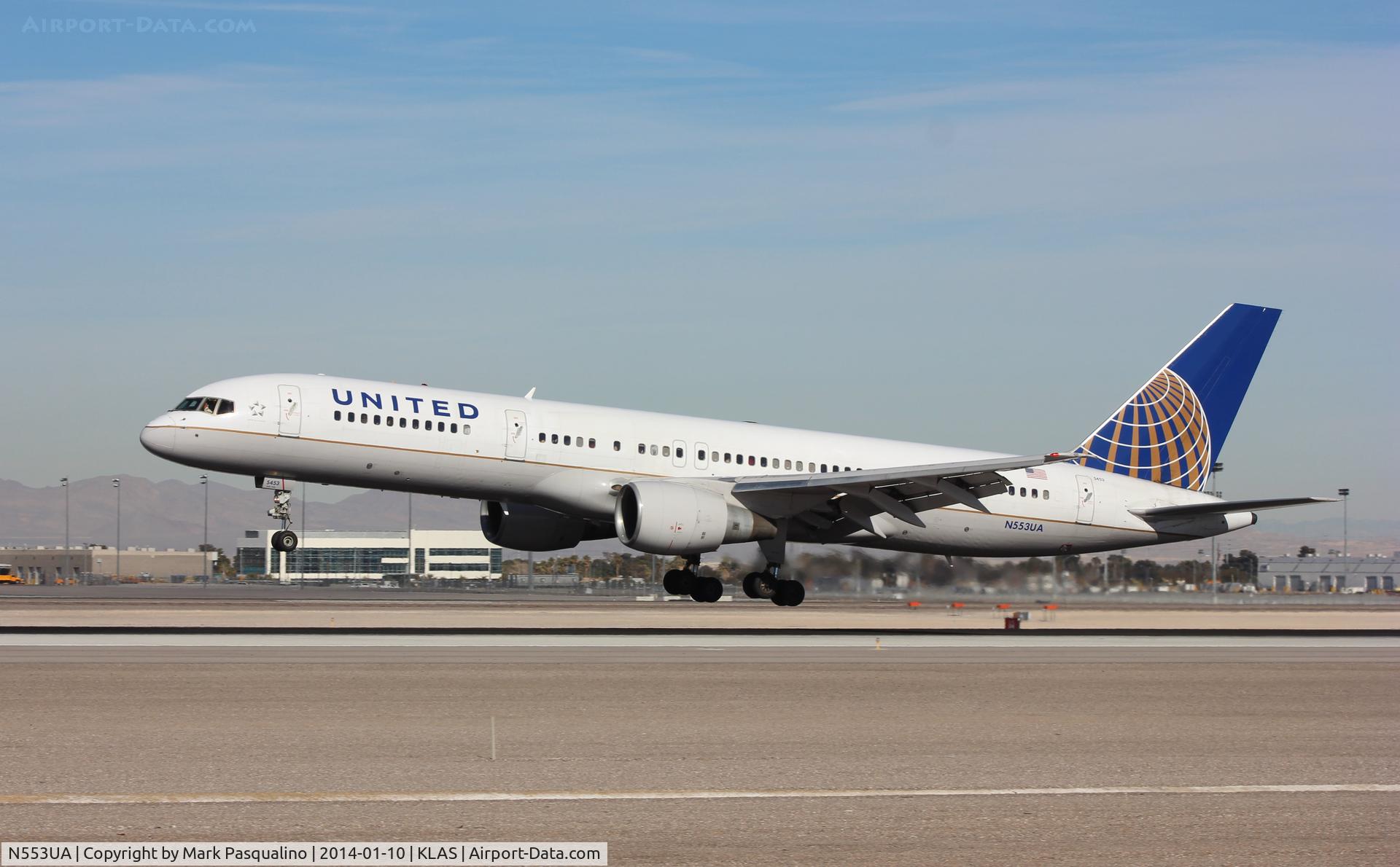 N553UA, 1992 Boeing 757-222 C/N 25277, Boeing 757-200