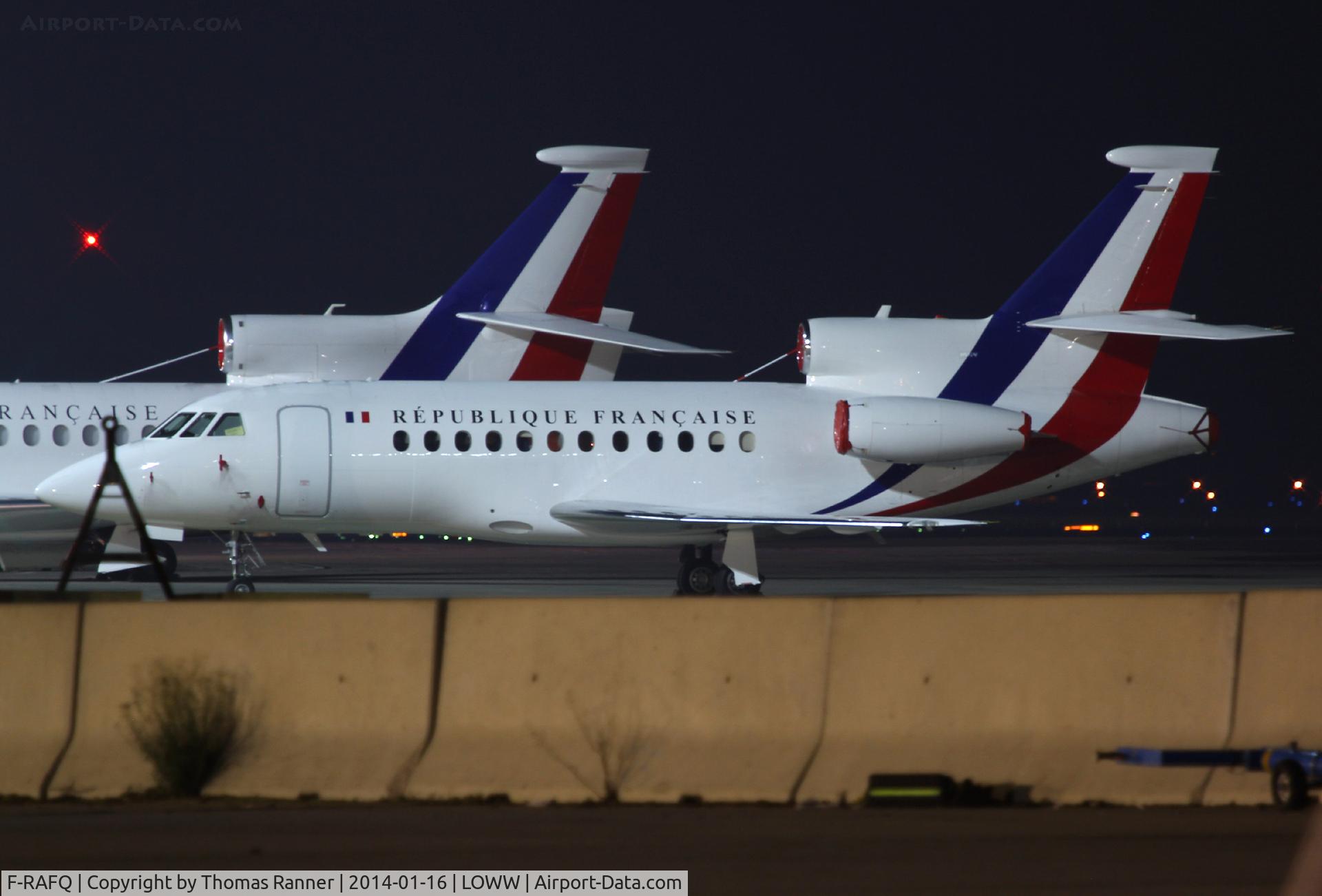 F-RAFQ, 1985 Dassault-Breguet Falcon (Mystere) 900 C/N 4, France Air Force Falcon 900