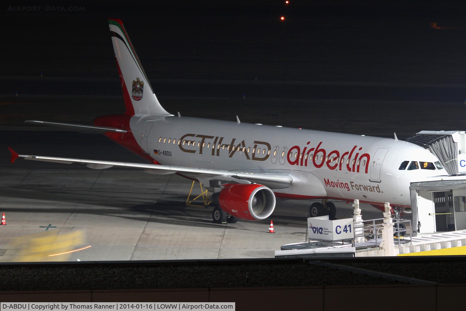 D-ABDU, 2008 Airbus A320-214 C/N 3516, Air Berlin/Etihad A320
