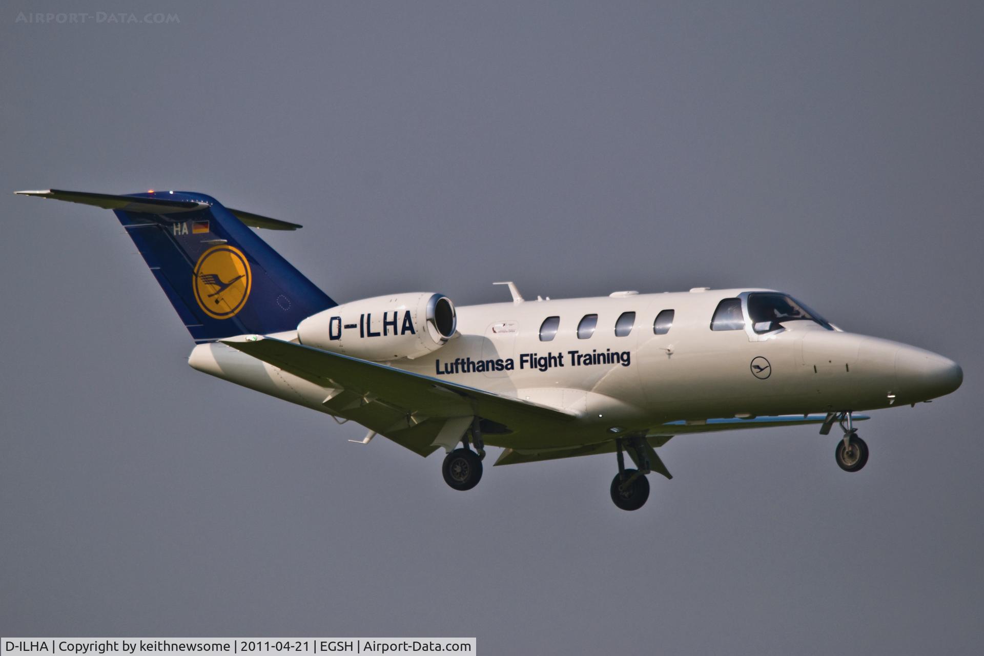 D-ILHA, Cessna 525 CitationJet CJ1+ C/N 525-0696, Nice training flight !