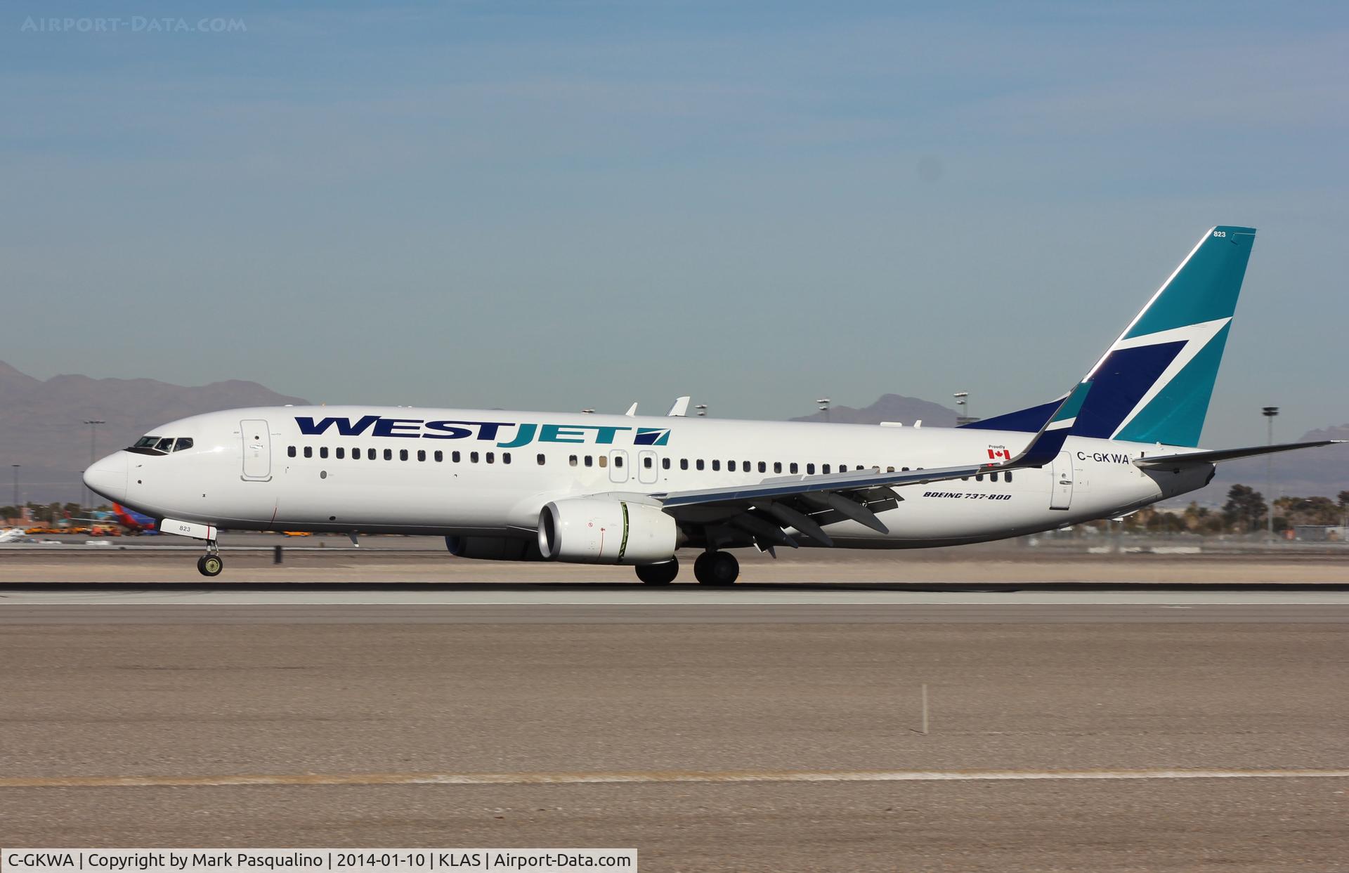 C-GKWA, 2013 Boeing 737-8CT C/N 39089, Boeing 737-800