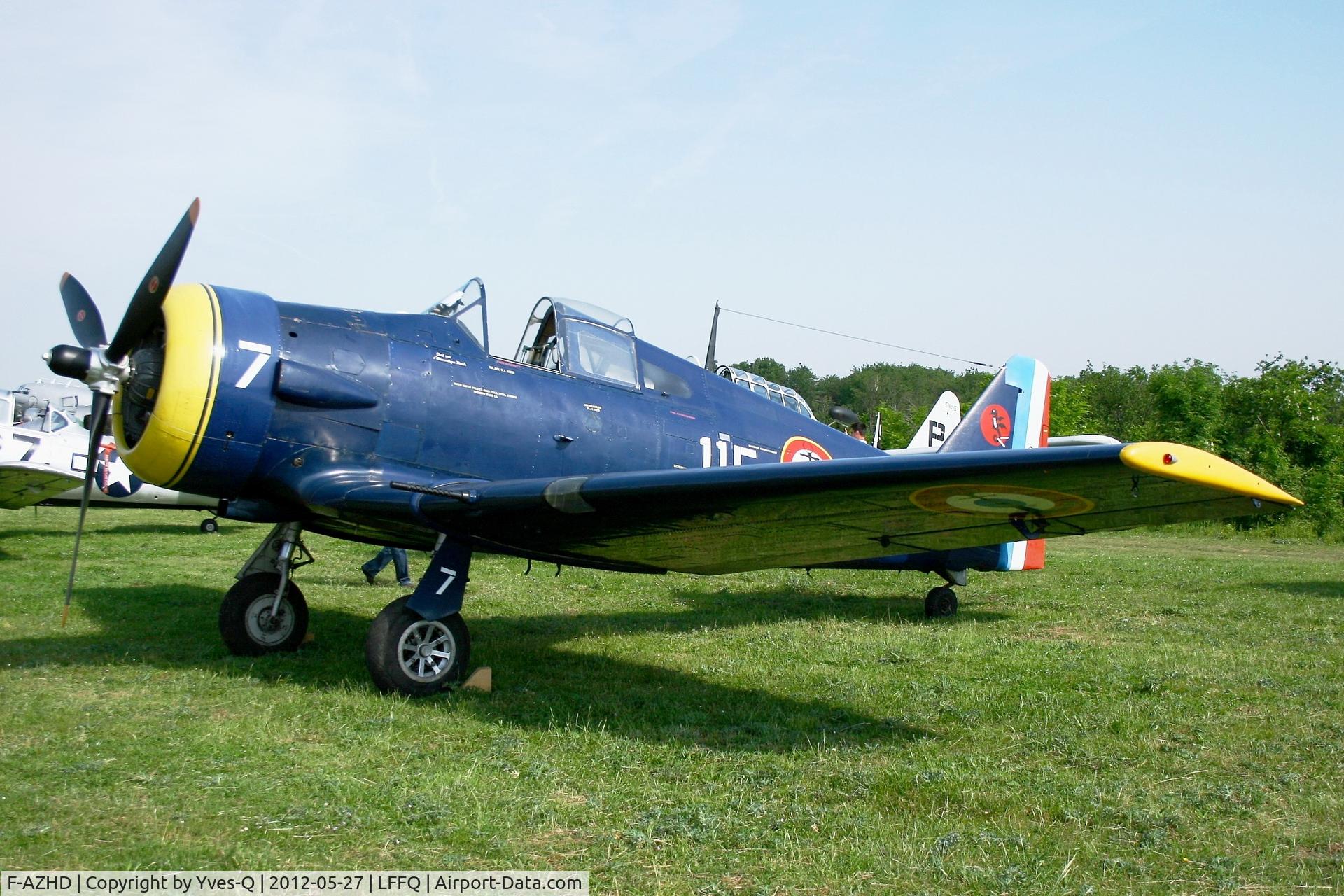 F-AZHD, North American NA-68 C/N SA-30, North American NA-68, La Ferté-Alais Airfield (LFFQ) Air Show (Le Temps Des Hélices) in may 2012