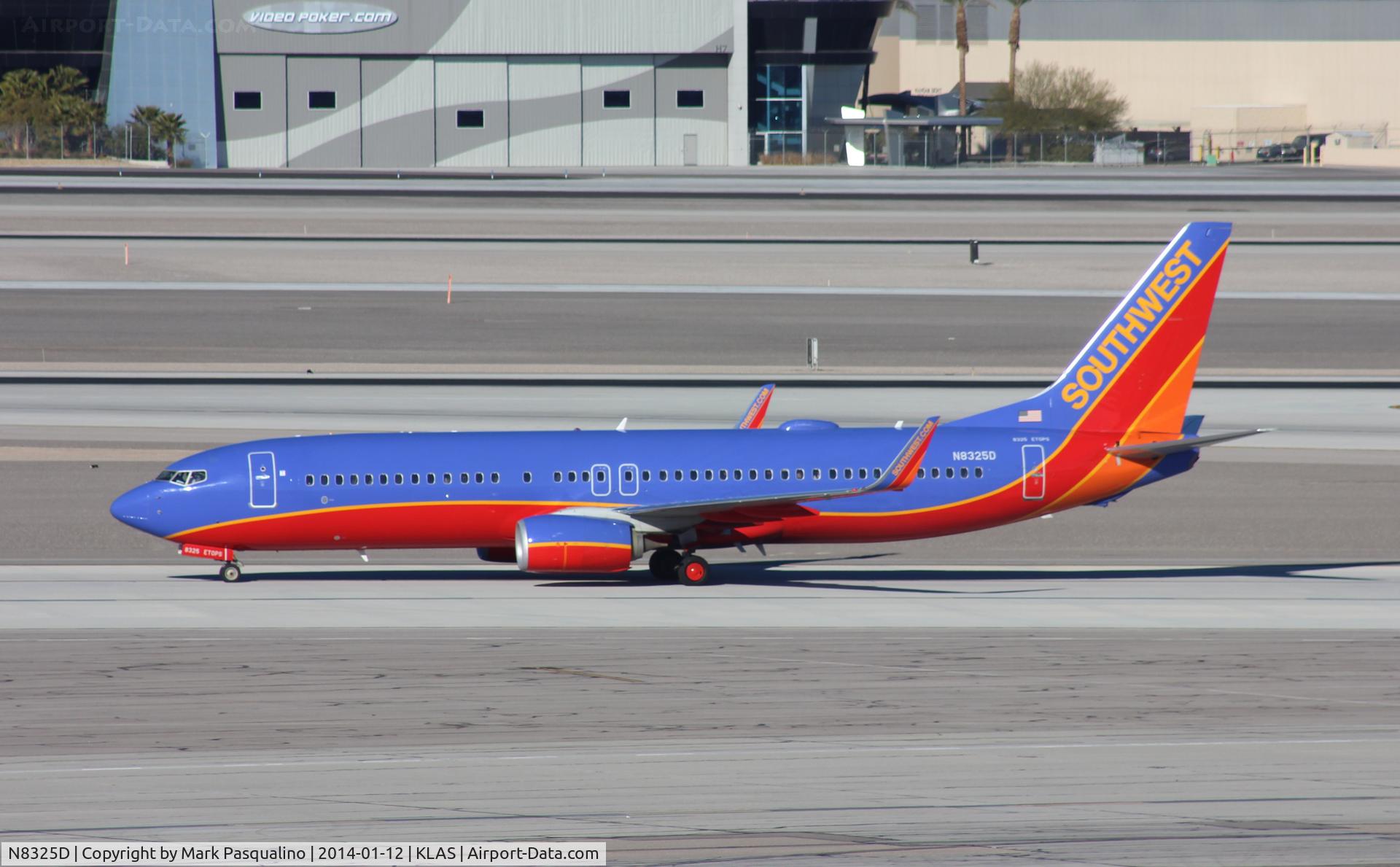 N8325D, 2012 Boeing 737-8H4 C/N 37003, Boeing 737-800