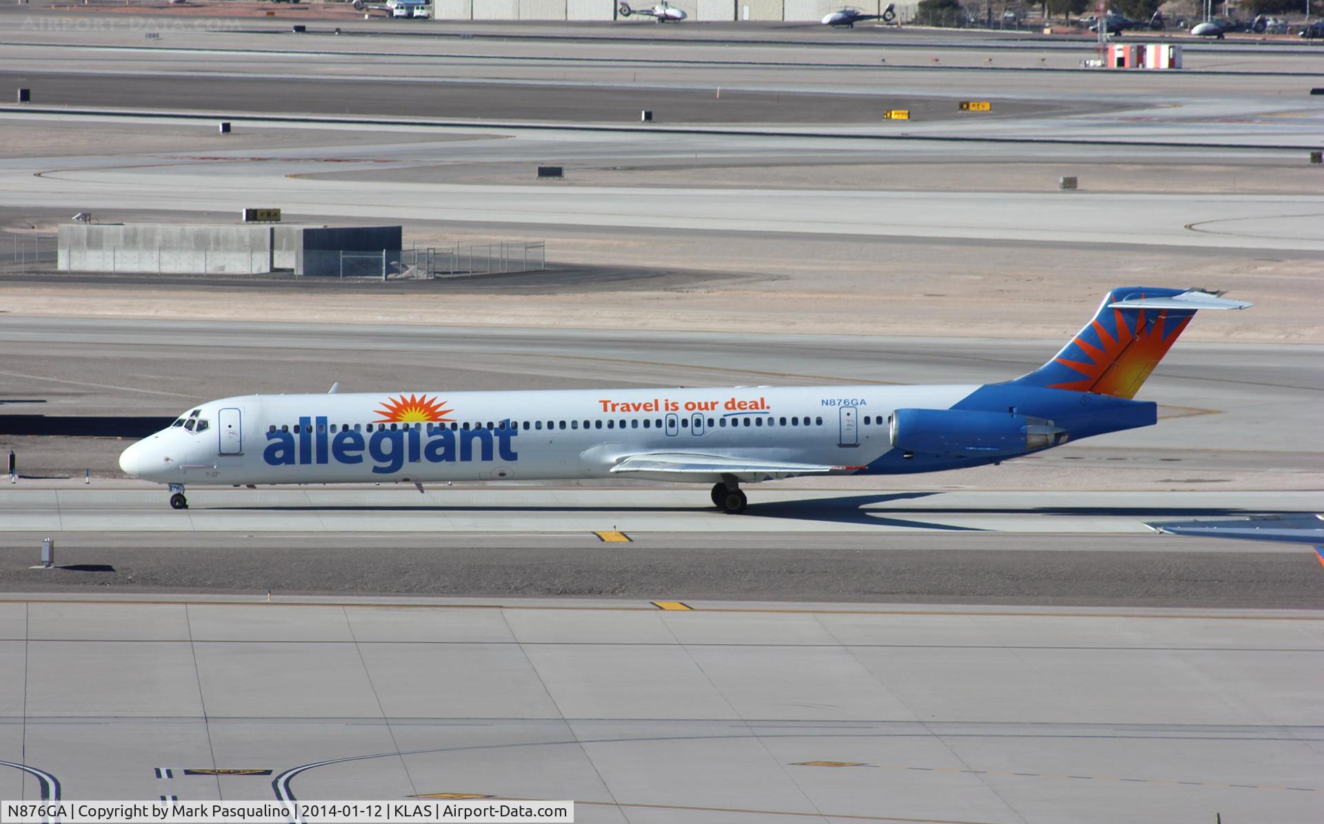 N876GA, 1995 McDonnell Douglas MD-83 (DC-9-83) C/N 53469, MD-83