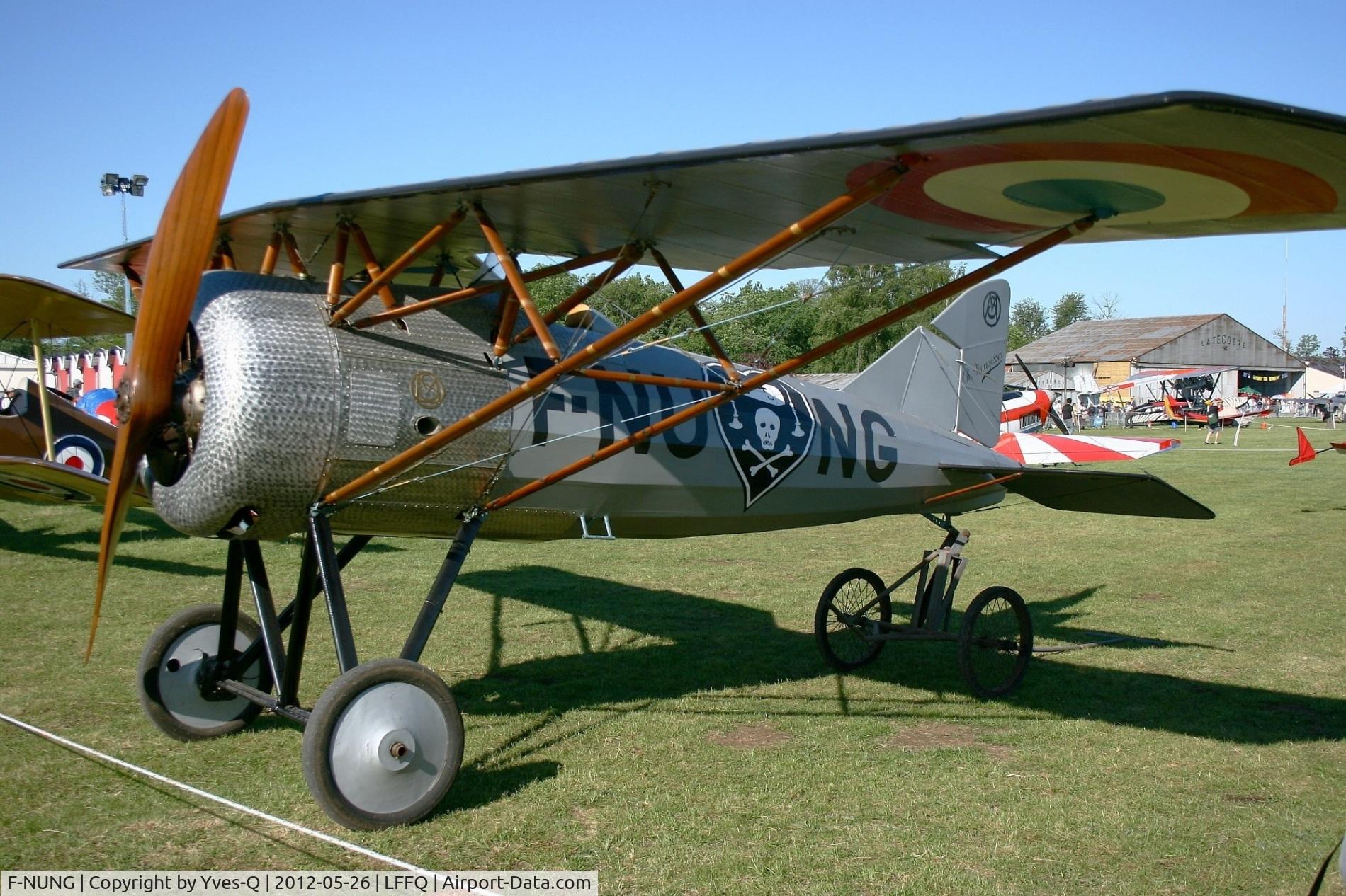 F-NUNG, 1916 Morane-Saulnier A-I Master C/N 01, Morane-Saulnier A-I Master, La Ferté-Alais Airfield (LFFQ) Air Show 2012