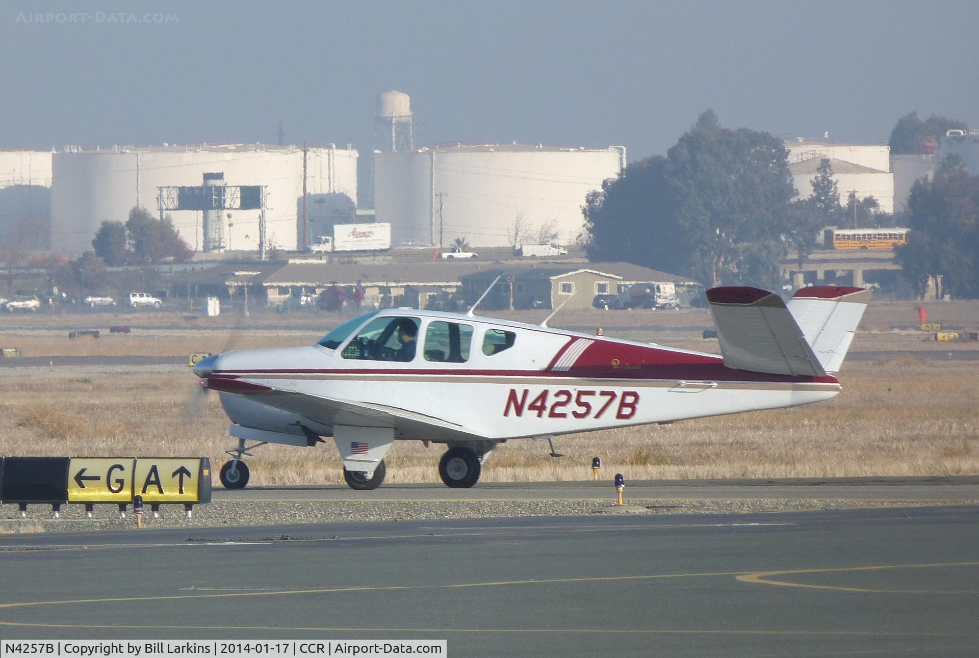 N4257B, 1955 Beech F35 Bonanza C/N D-4234, Visitor