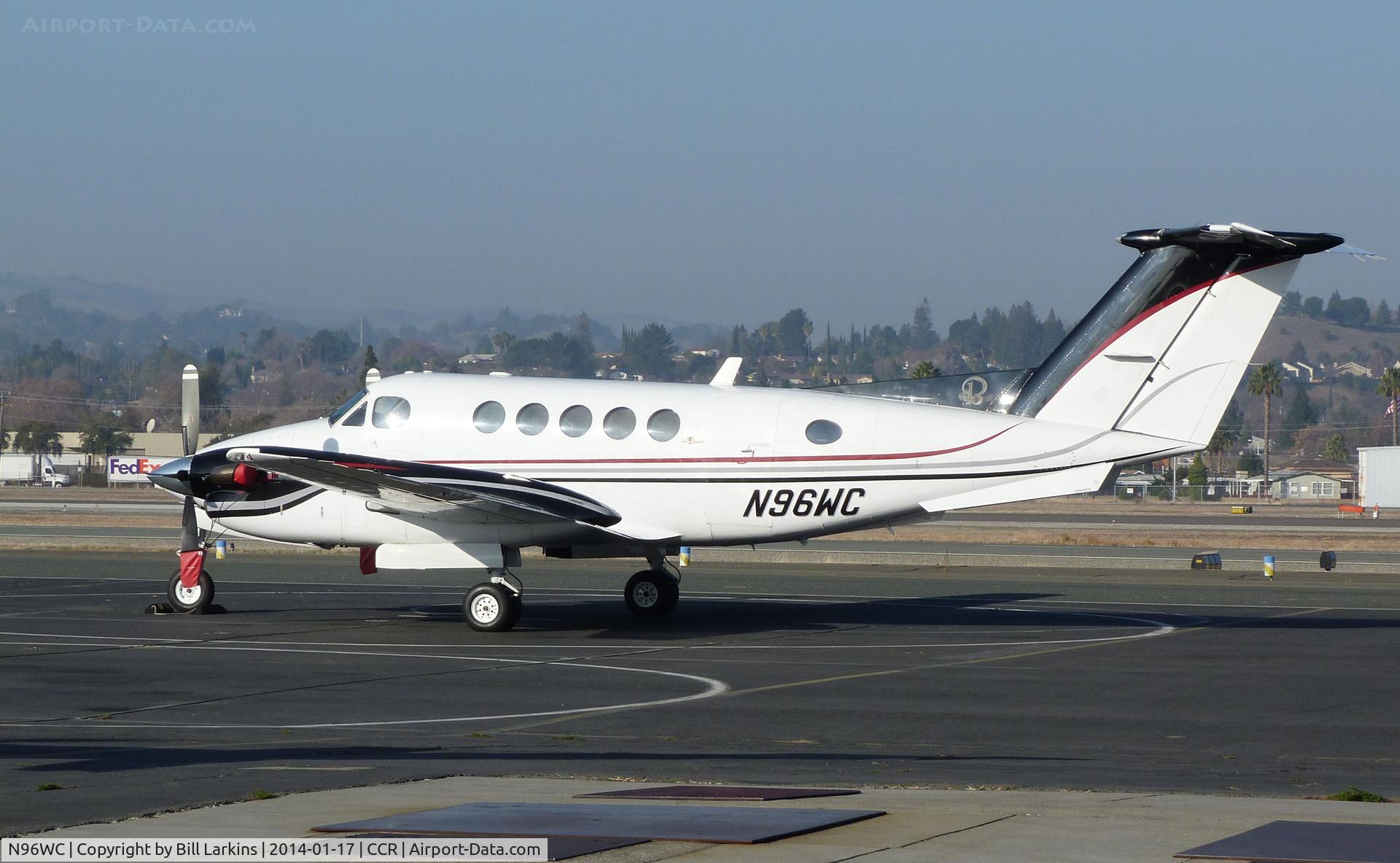 N96WC, 1981 Beech B200 King Air C/N BB-969, Visitor.