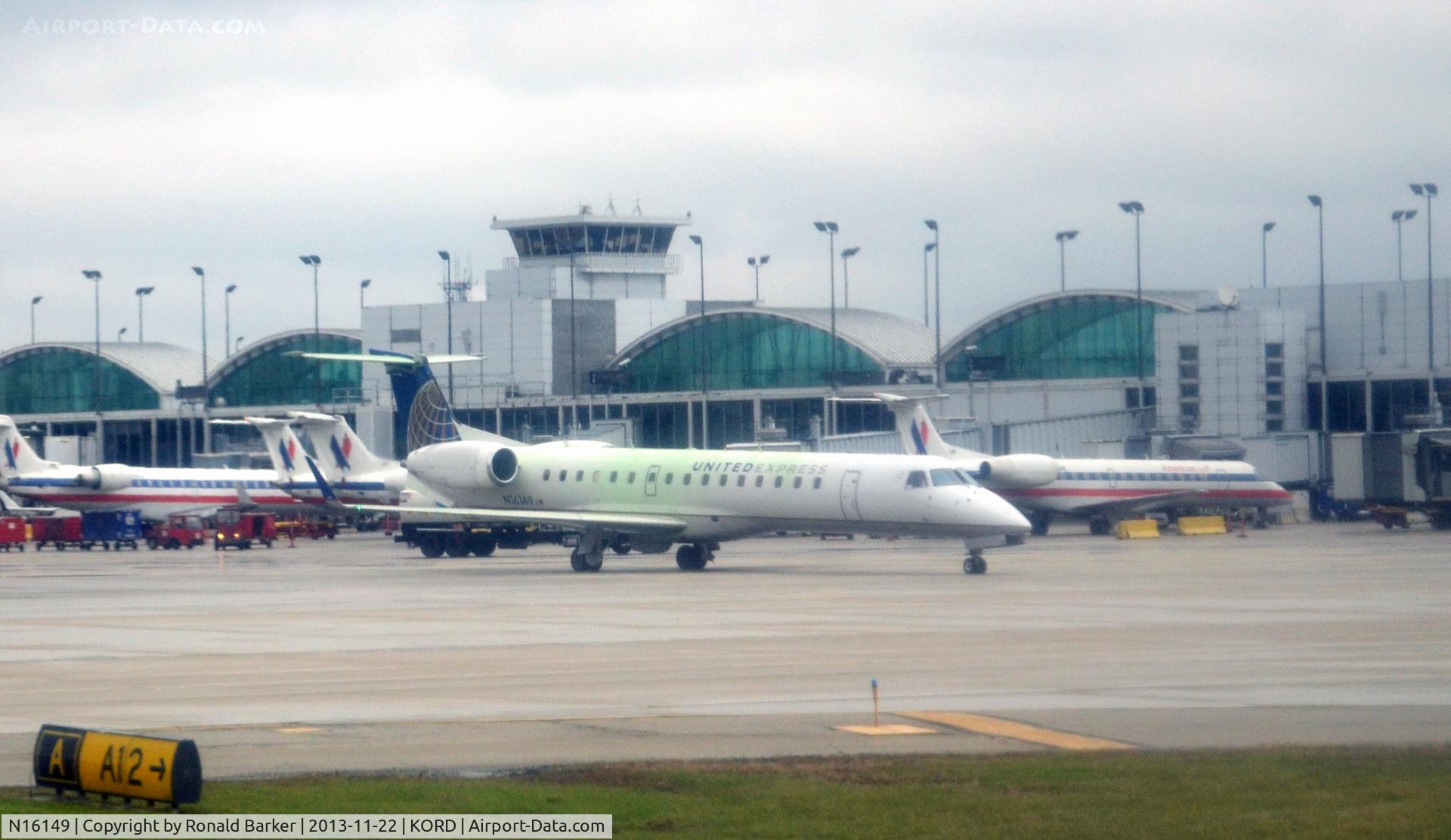 N16149, 2003 Embraer ERJ-145XR (EMB-145XR) C/N 145753, Taxi ORD