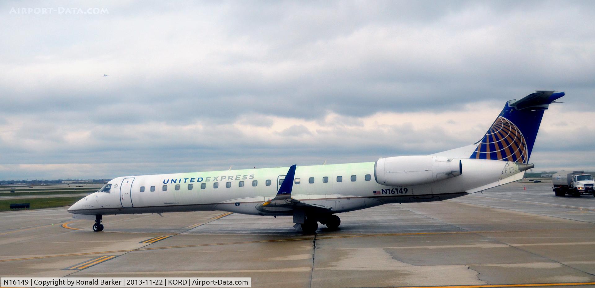N16149, 2003 Embraer ERJ-145XR (EMB-145XR) C/N 145753, Taxi ORD