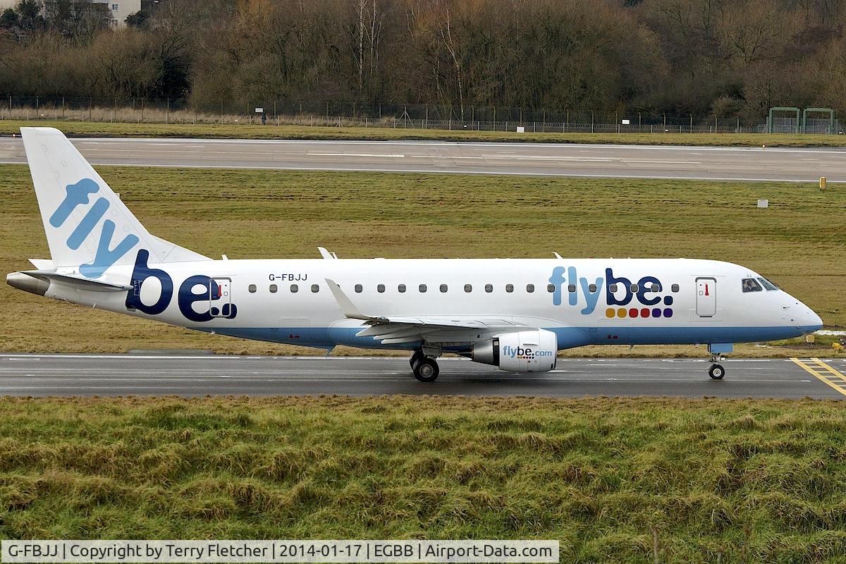 G-FBJJ, 2012 Embraer 175STD (ERJ-170-200) C/N 17000358, 2014 photo taken at Birmingham UK
