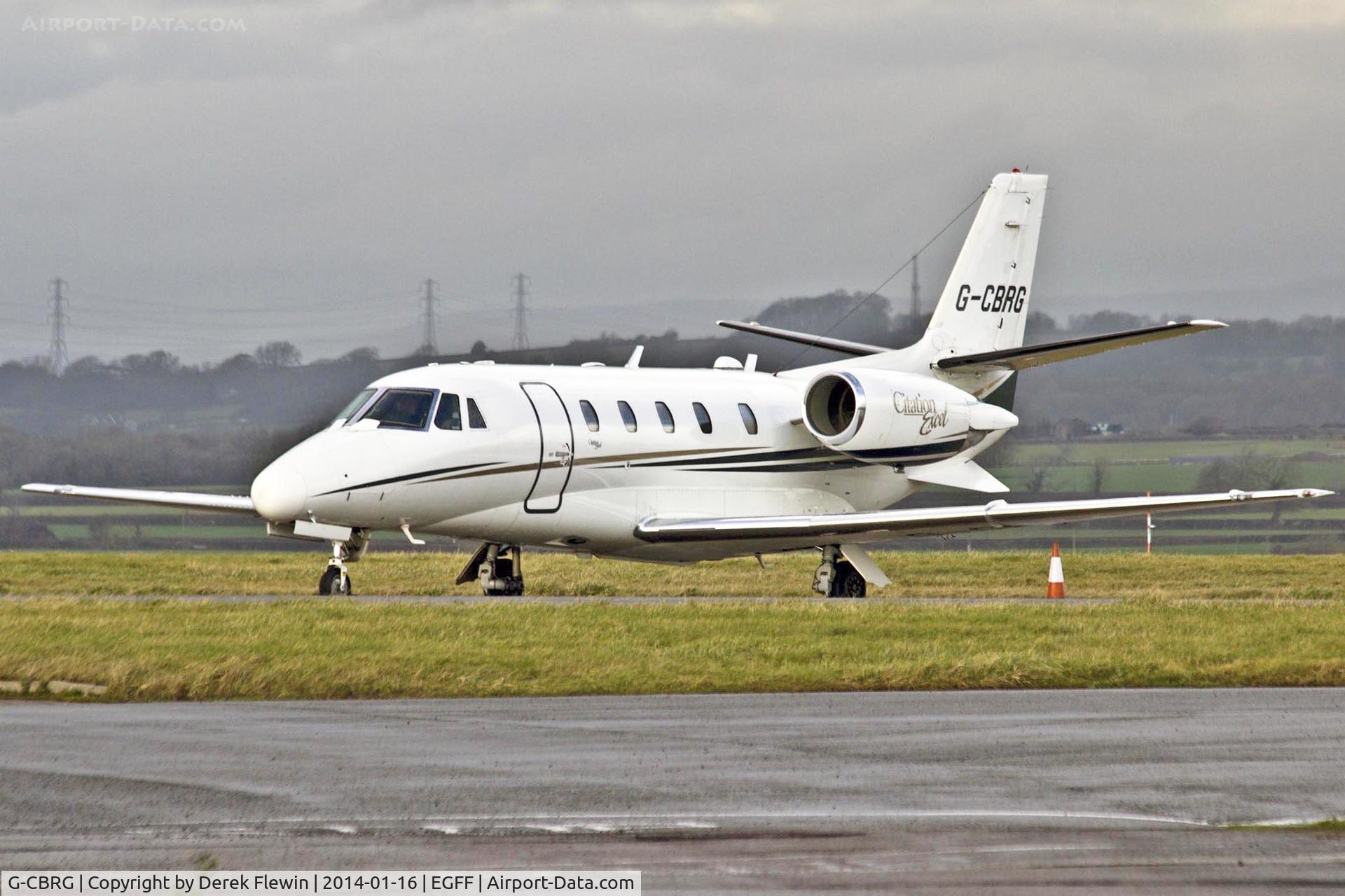 G-CBRG, 2002 Cessna 560 Citation Excel C/N 560-5266, Citation Excel, operated by Eurojet Aviation LTD, Birmingham.