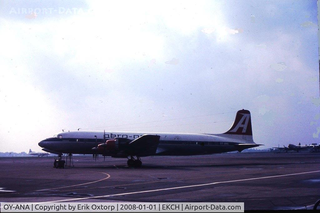 OY-ANA, 1957 Douglas DC-7B C/N 45402, OY-ANA in CPH