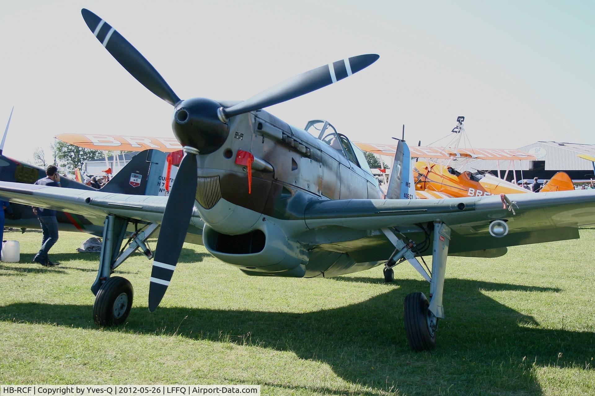 HB-RCF, 1942 Morane-Saulnier D-3801 (MS-412) C/N 194, Morane Saulnier MS-412 (EKW D-3801), Swiss Historic Aircraft Collection, La Ferté-Alais Airfield (LFFQ)