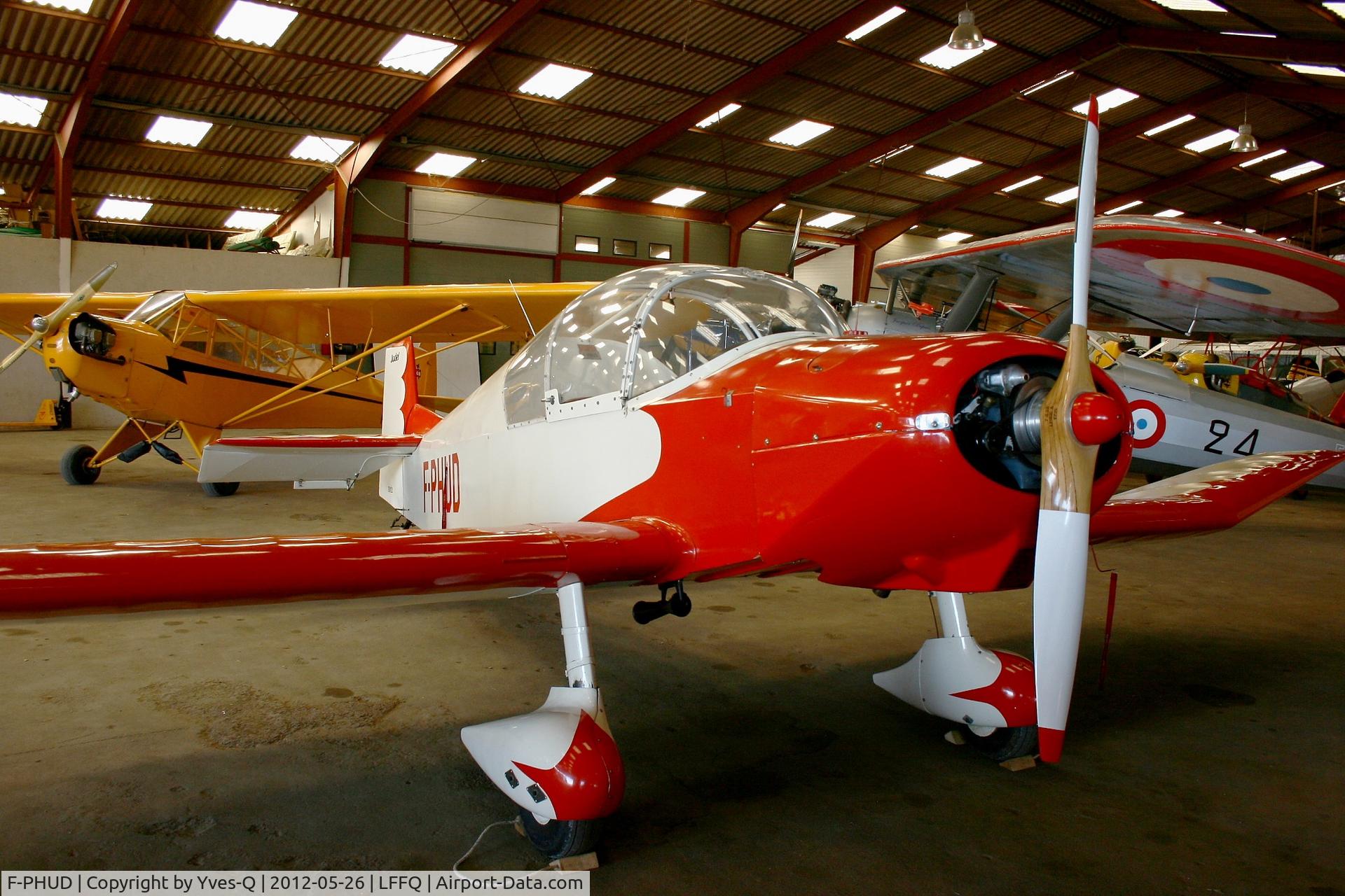 F-PHUD, Jodel D-112 C/N 398, Jodel D-112, La Ferté-Alais Airfield (LFFQ) Air Show (Le Temps Des Hélices) in may 2012