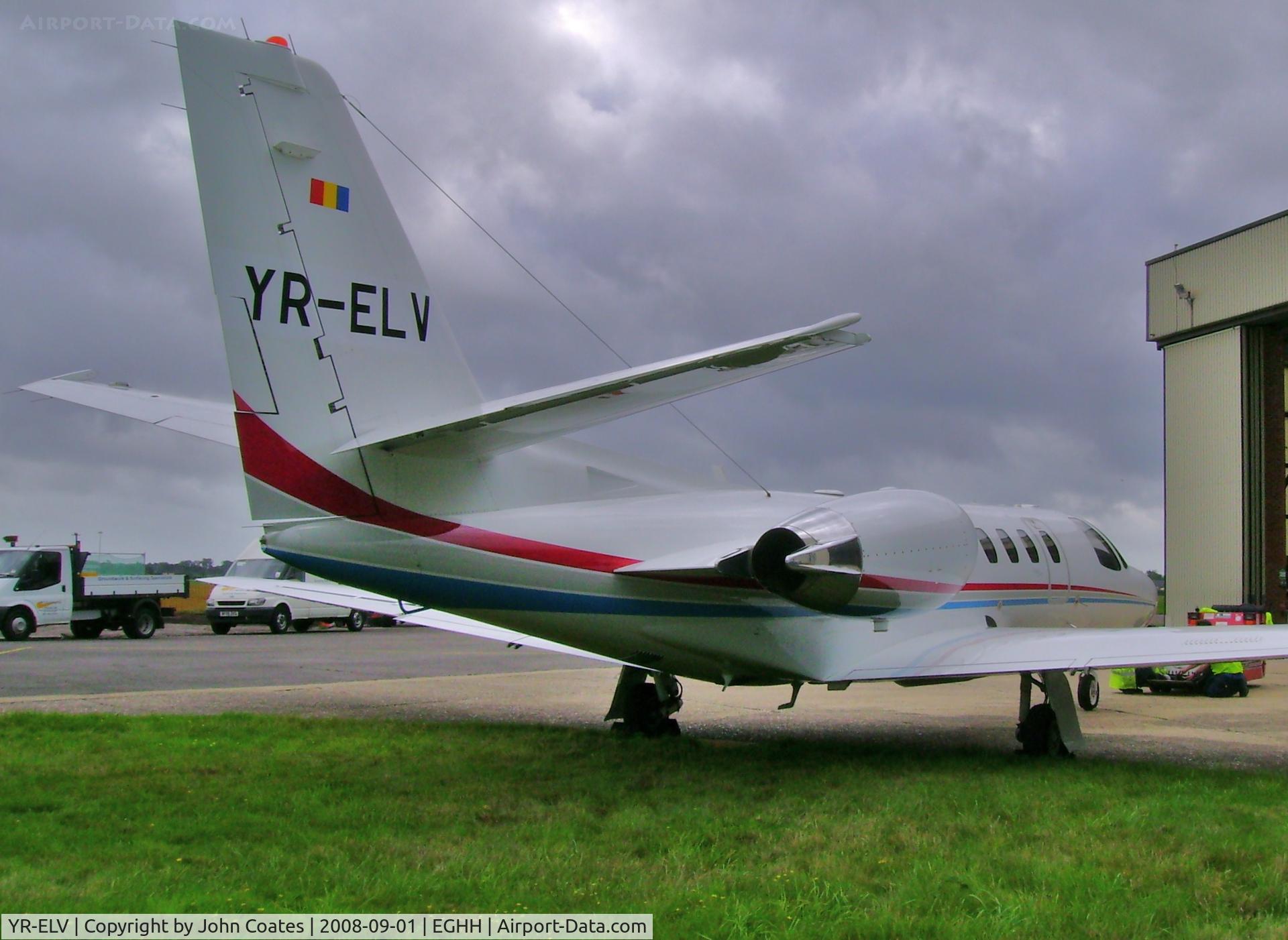YR-ELV, 2004 Cessna 560 Citation Encore+ C/N 560-0652, Parked at Citation Centre
