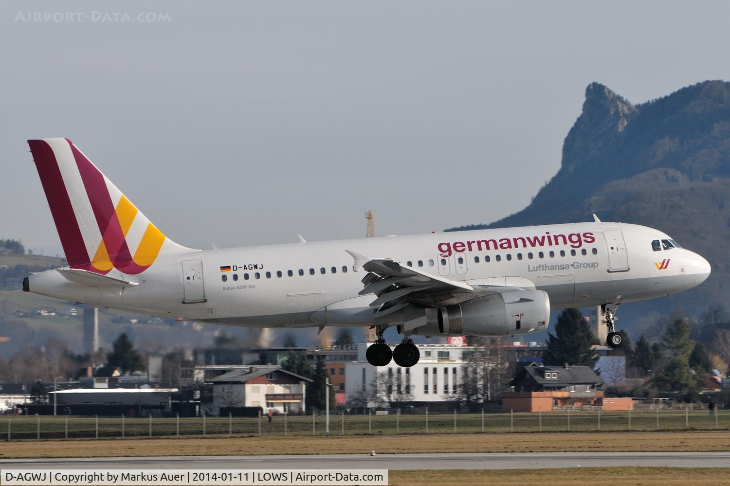 D-AGWJ, 2008 Airbus A319-132 C/N 3375, Wintercharter