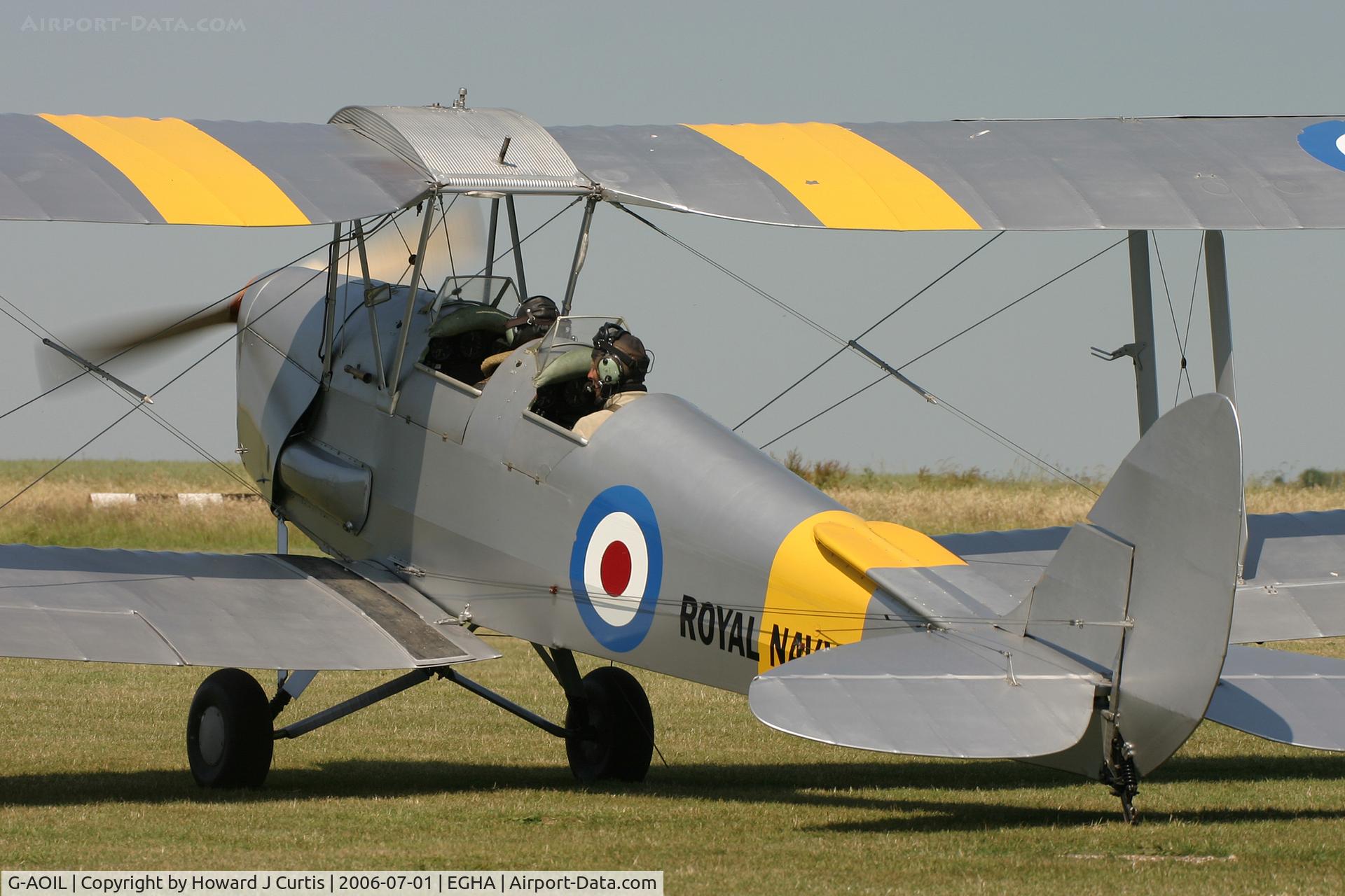 G-AOIL, 1940 De Havilland DH-82A Tiger Moth II C/N 83673, Close up of this beautiful machine, sadly written off on 15th May 2011.