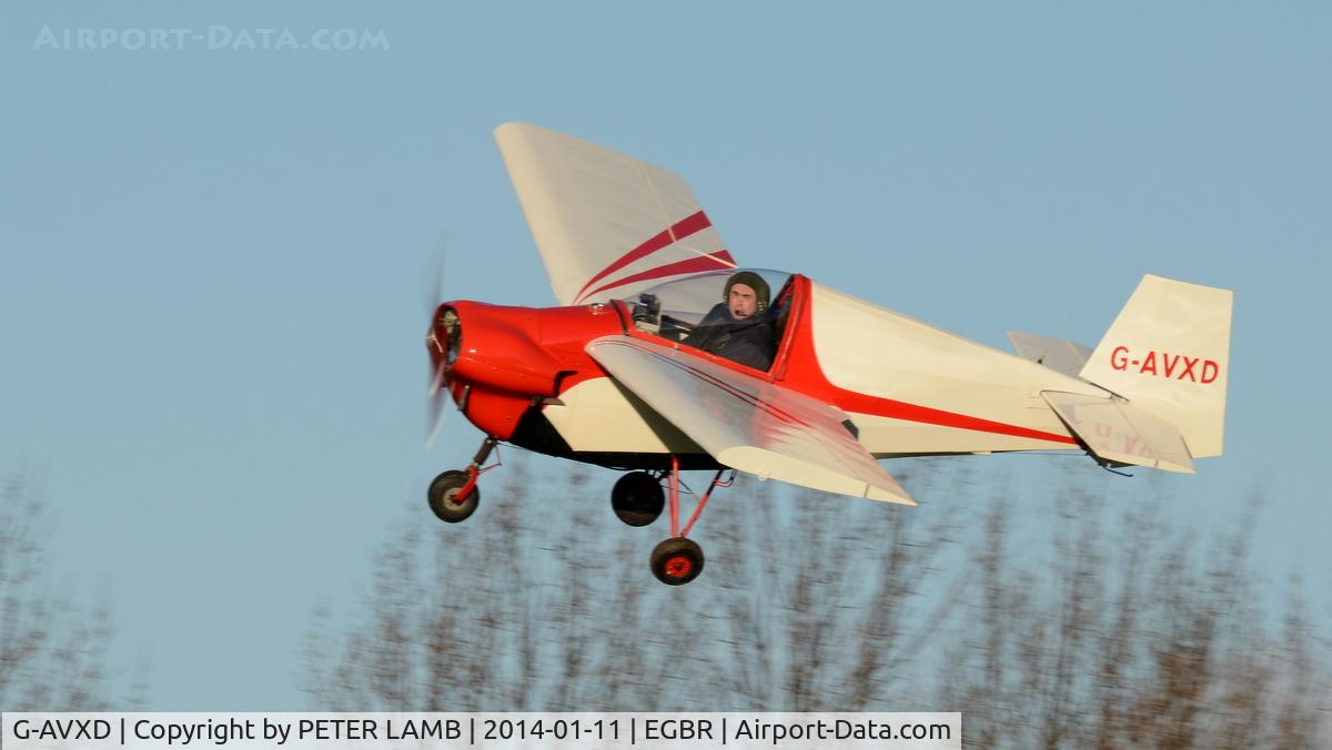 G-AVXD, 1967 Slingsby T.66 Nipper 3 C/N S109, PHOTO TAKEN AT BREIGHTON E.YORKS