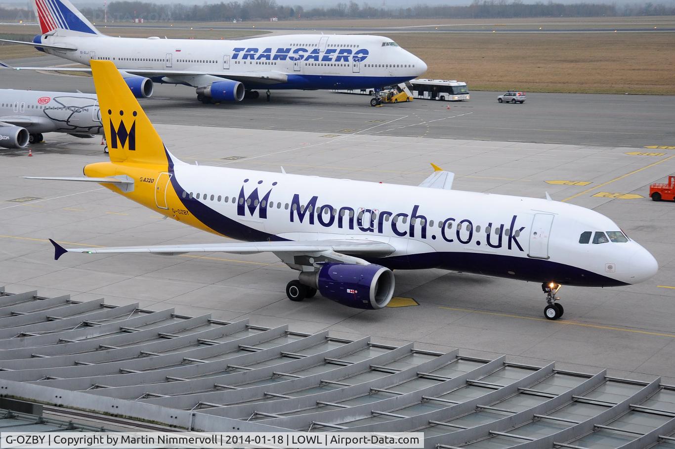G-OZBY, 2000 Airbus A320-214 C/N 1320, Monarch Airlines
