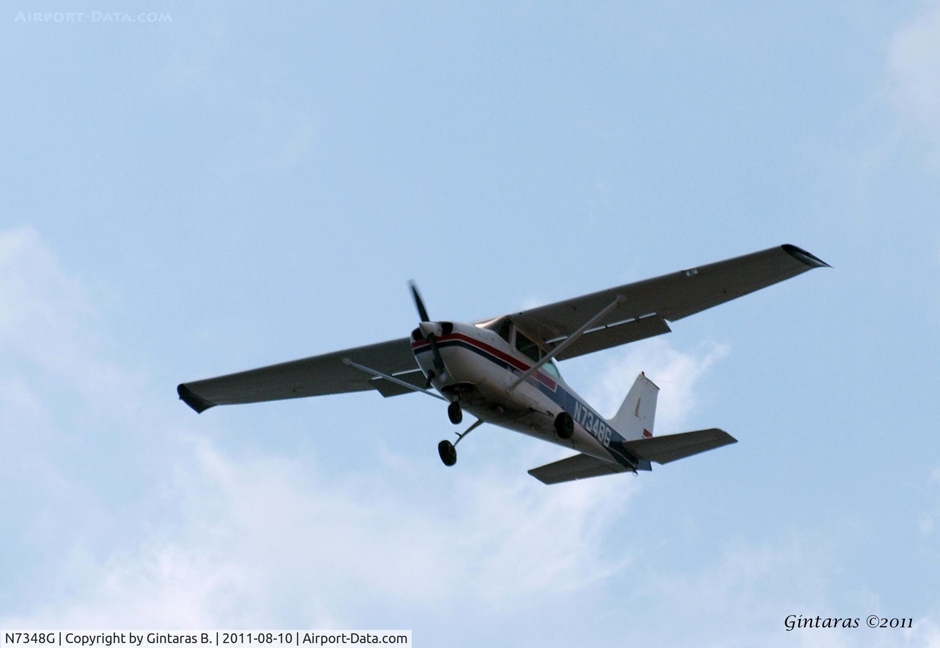 N7348G, 1970 Cessna 172K Skyhawk C/N 17259048, @ Brighton Beach, Brooklyn,NY