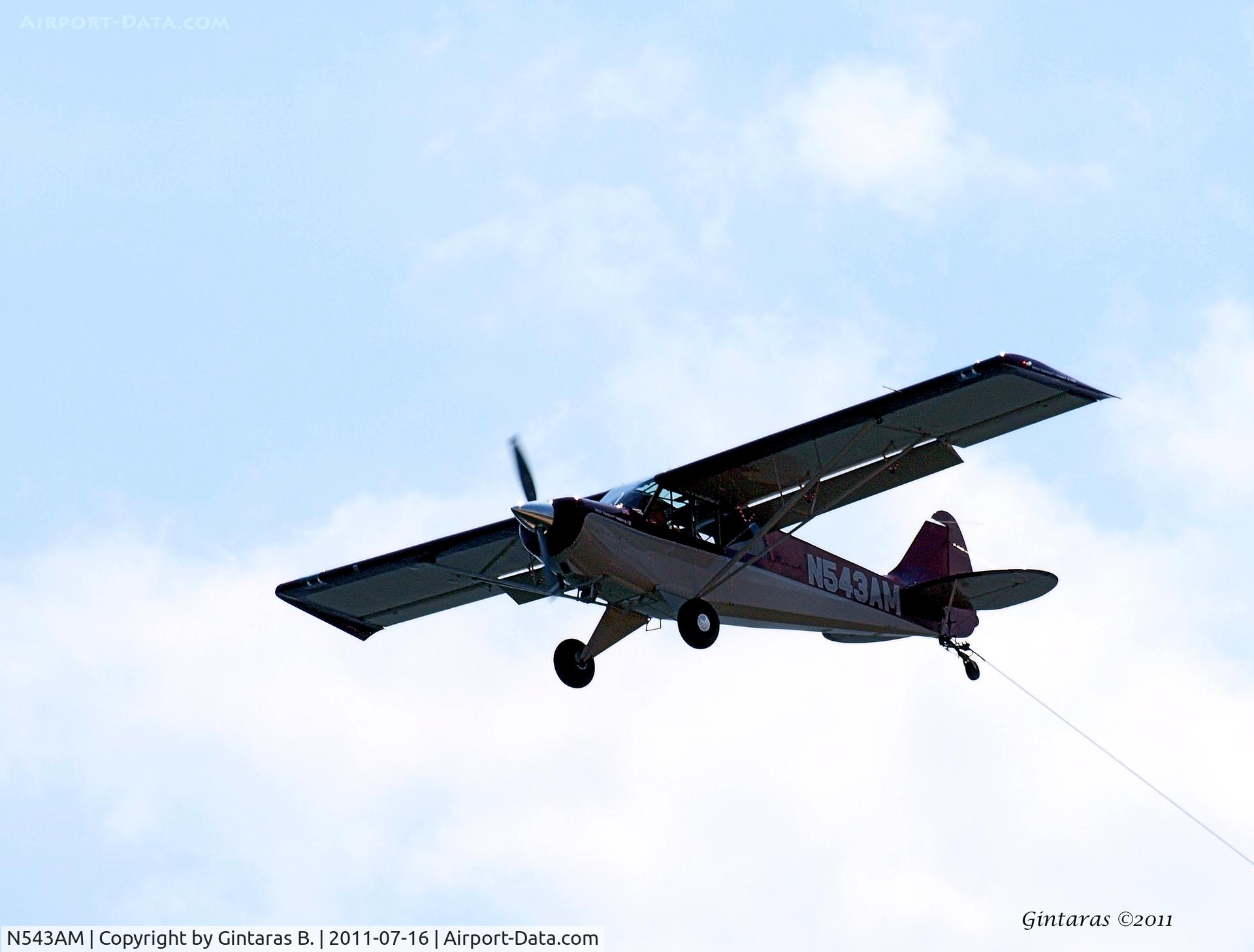 N543AM, 2006 Aviat A-1B Husky C/N 2345, @ Brighton Beach, Brooklyn,NY