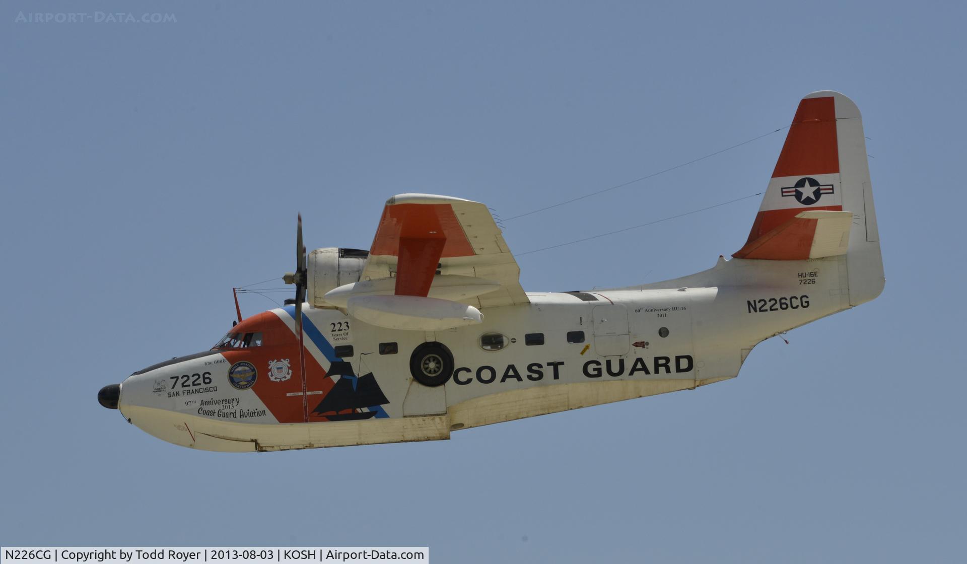 N226CG, 1953 Grumman UF-1G (HU-16B) Albatross C/N G-307, Airvenutre 2013
