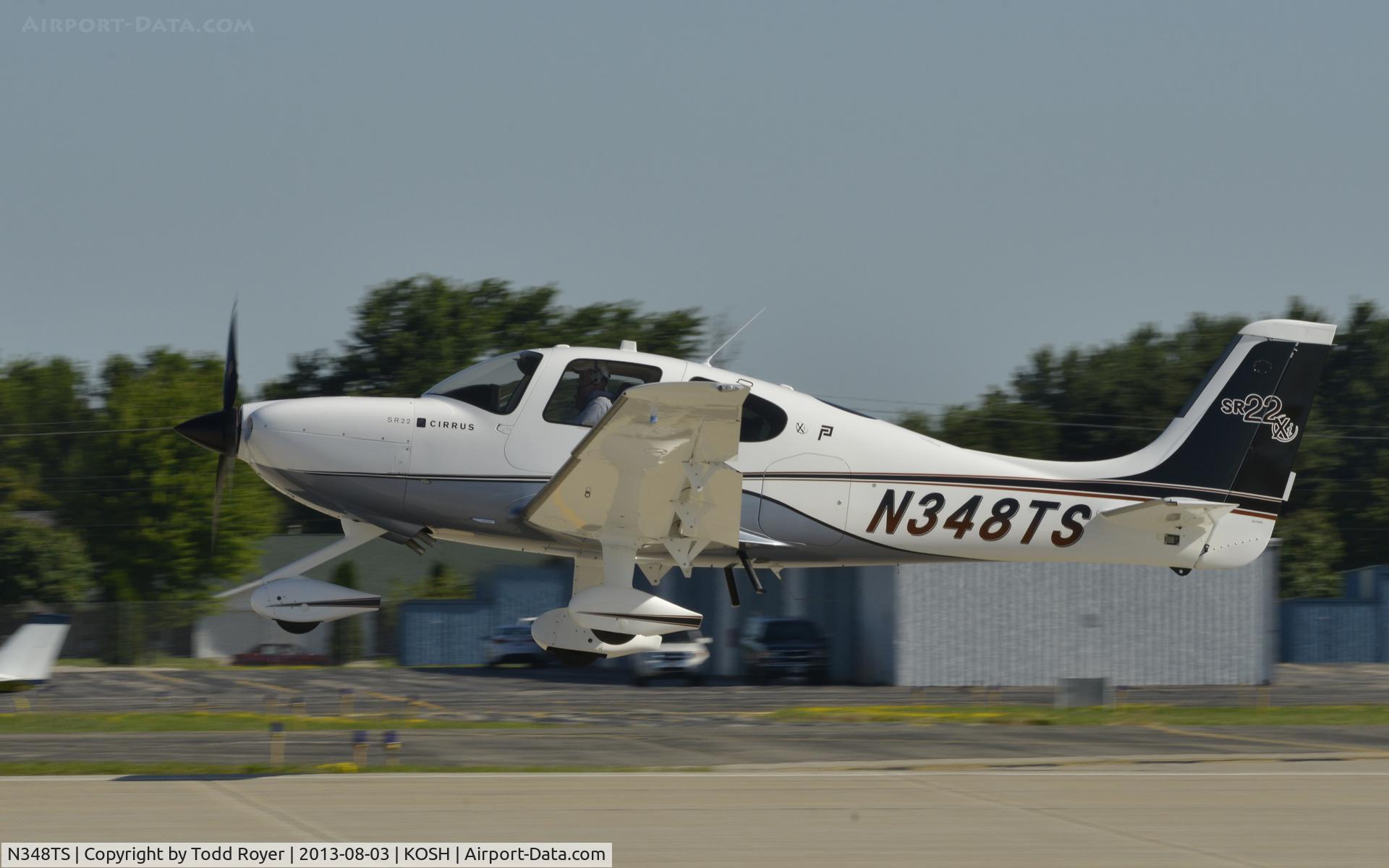 N348TS, Cirrus SR22 C/N 3800, Airventure 2013
