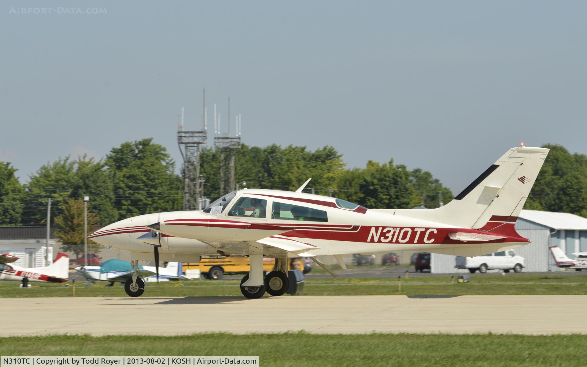N310TC, 1979 Cessna 310R C/N 310R1603, Airventure 2013