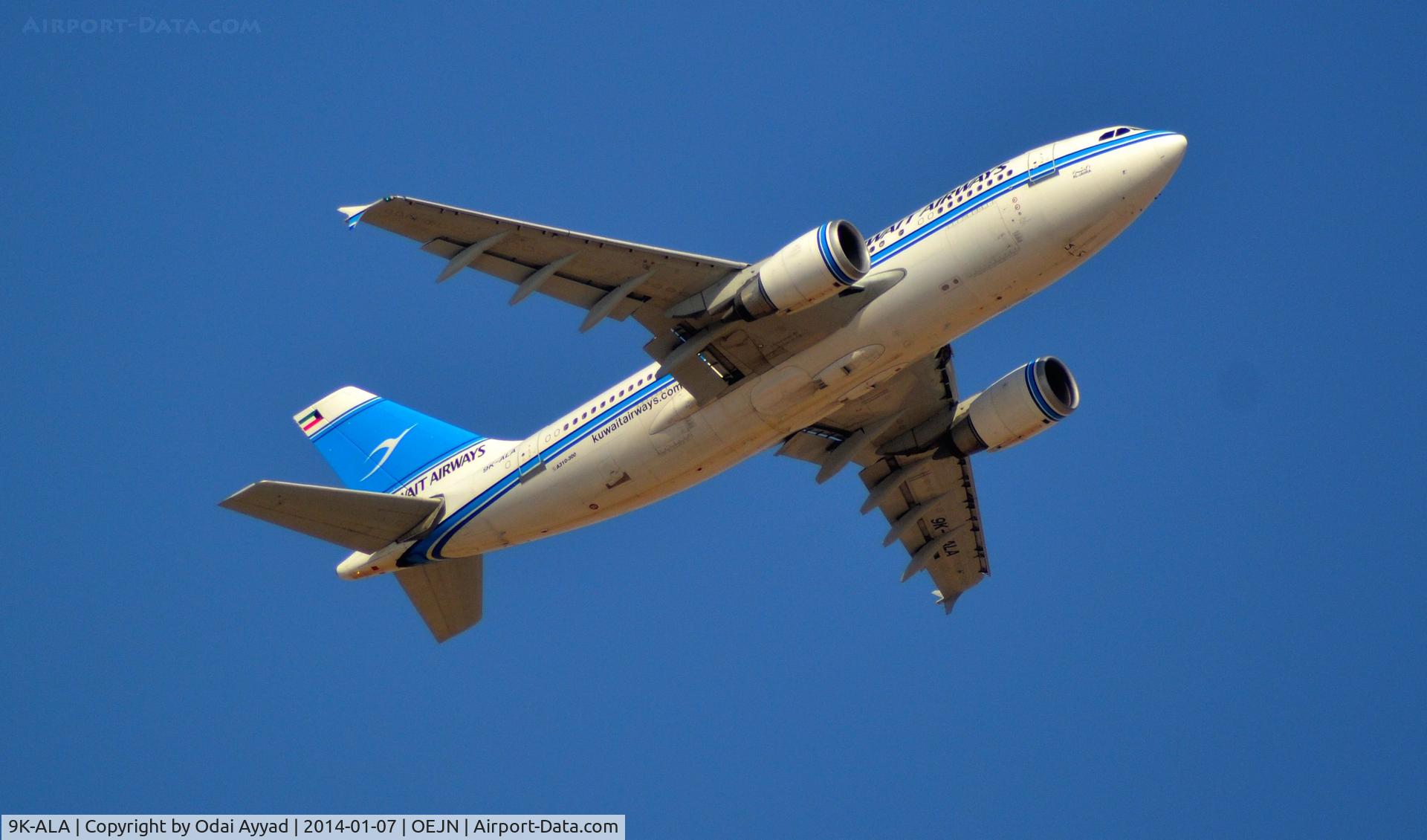 9K-ALA, 1992 Airbus A310-308 C/N 647, A310 , After Takeoff from Jeddah ,