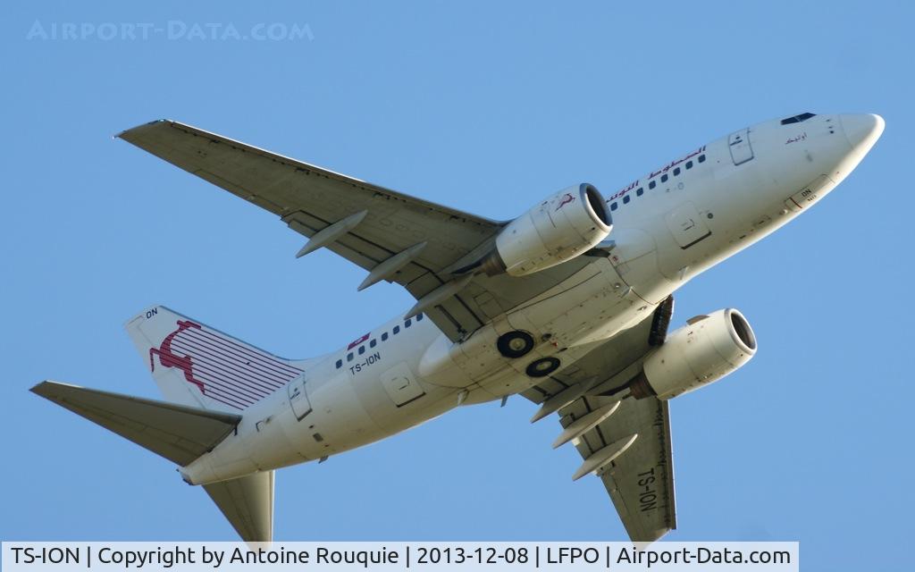 TS-ION, 2000 Boeing 737-6H3 C/N 29499, TS-ION