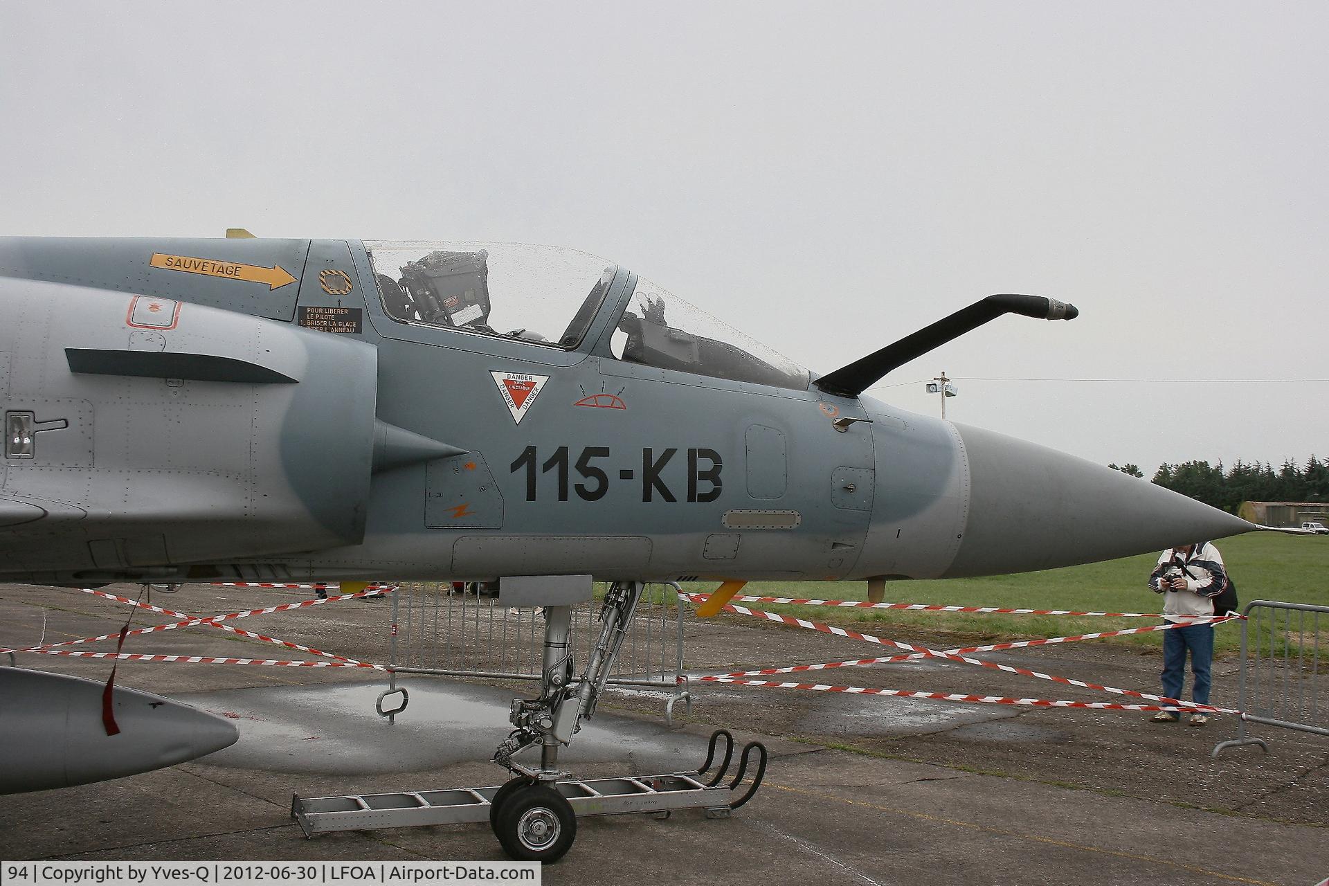 94, Dassault Mirage 2000C C/N 352, Dassault Mirage 2000C (cn 352-115-KB), Static display, Avord Air Base 702 (LFOA) open day 2012