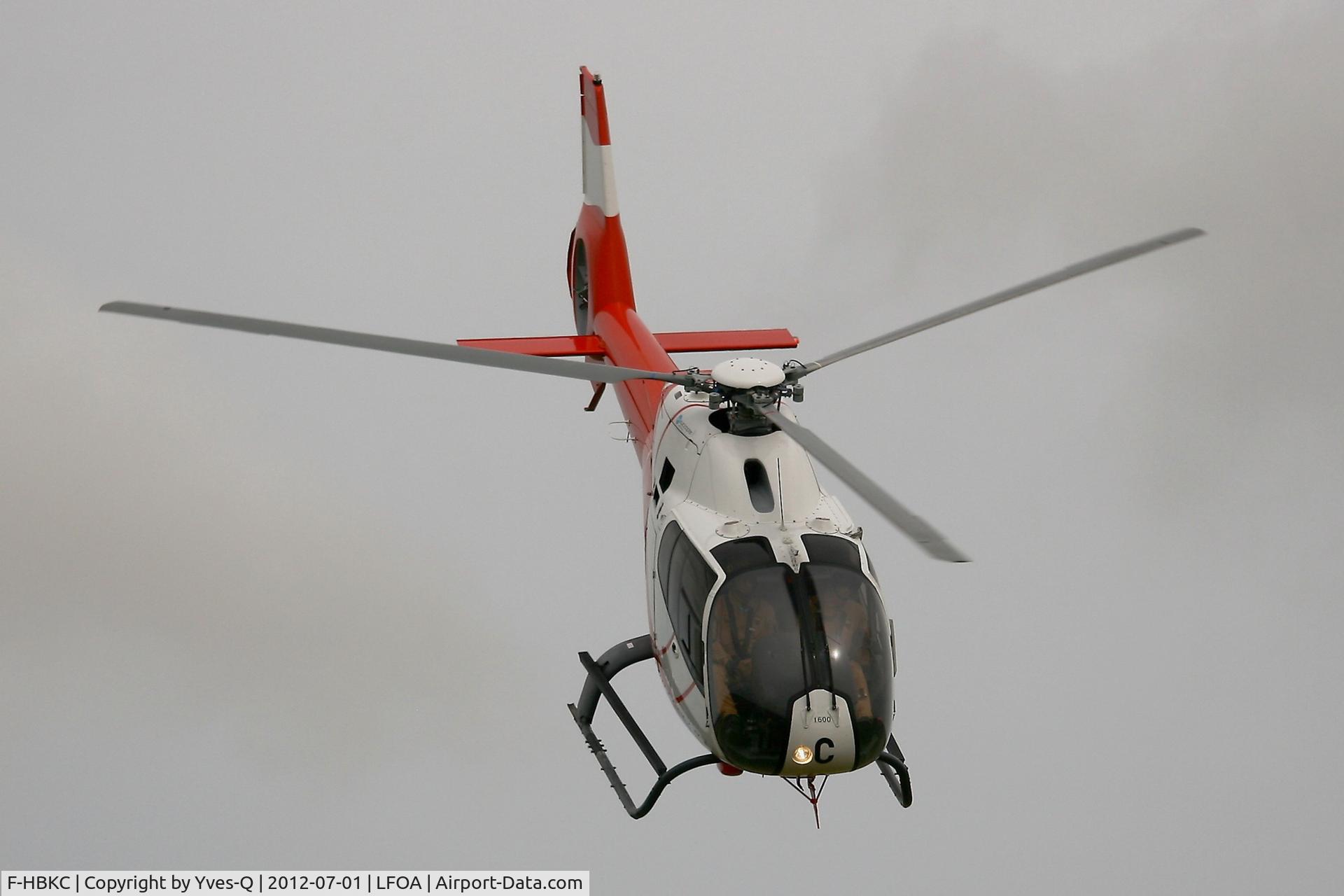 F-HBKC, 2009 Eurocopter EC-120B Colibri NHE C/N 1600, Eurocopter EC 120B Colibri NHE, Solo display, Avord Air Base 702 (LFOA) Open day in june 2012