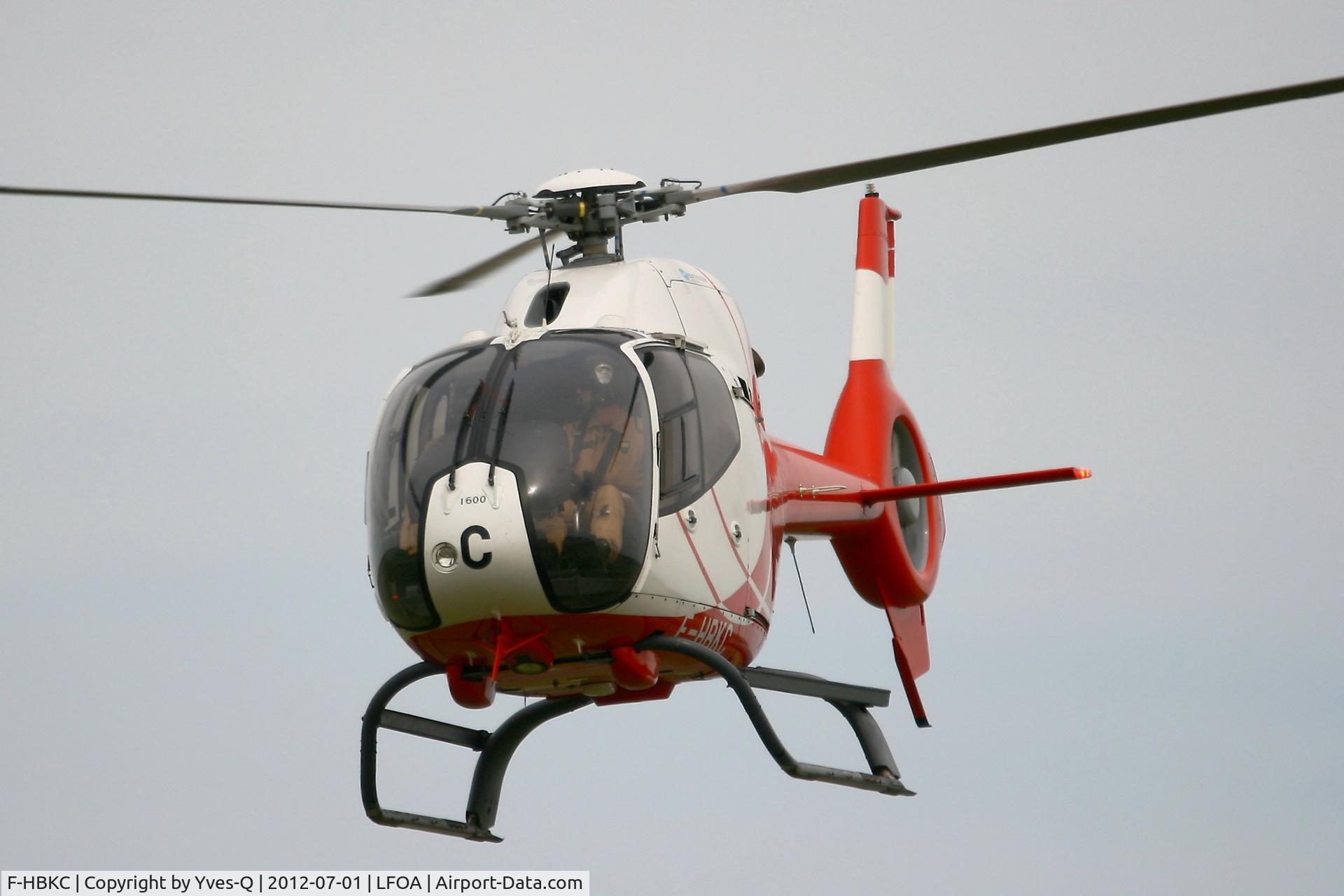 F-HBKC, 2009 Eurocopter EC-120B Colibri NHE C/N 1600, Eurocopter EC 120B Colibri NHE, Solo display, Avord Air Base 702 (LFOA) Open day in june 2012