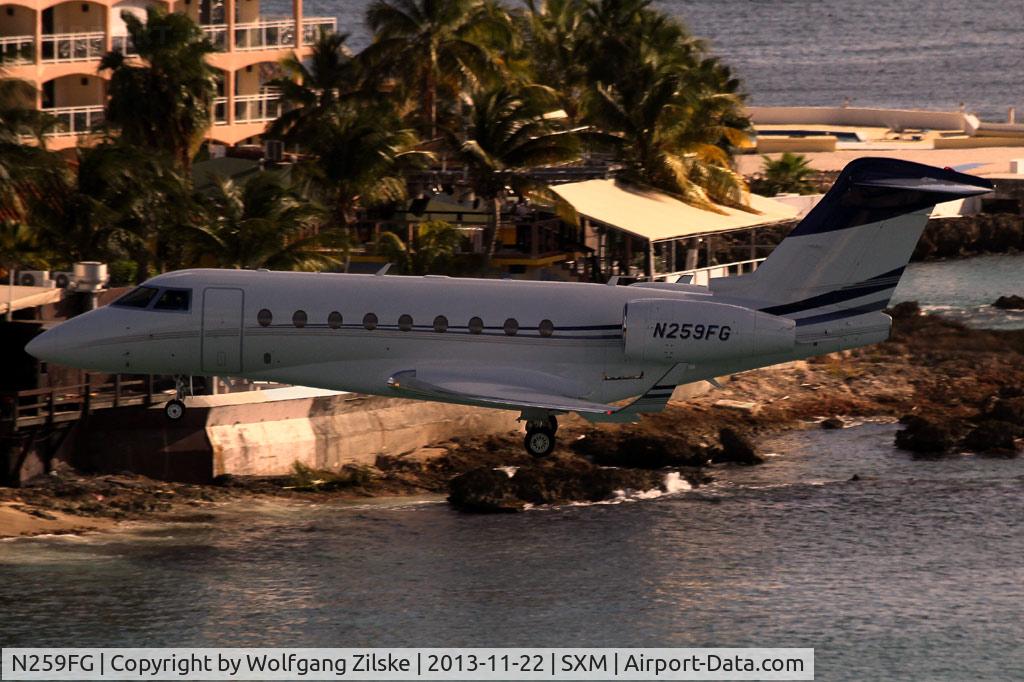 N259FG, 2012 Israel Aircraft Industries Gulfstream G280 C/N 2015, From the Sonesta Hotel