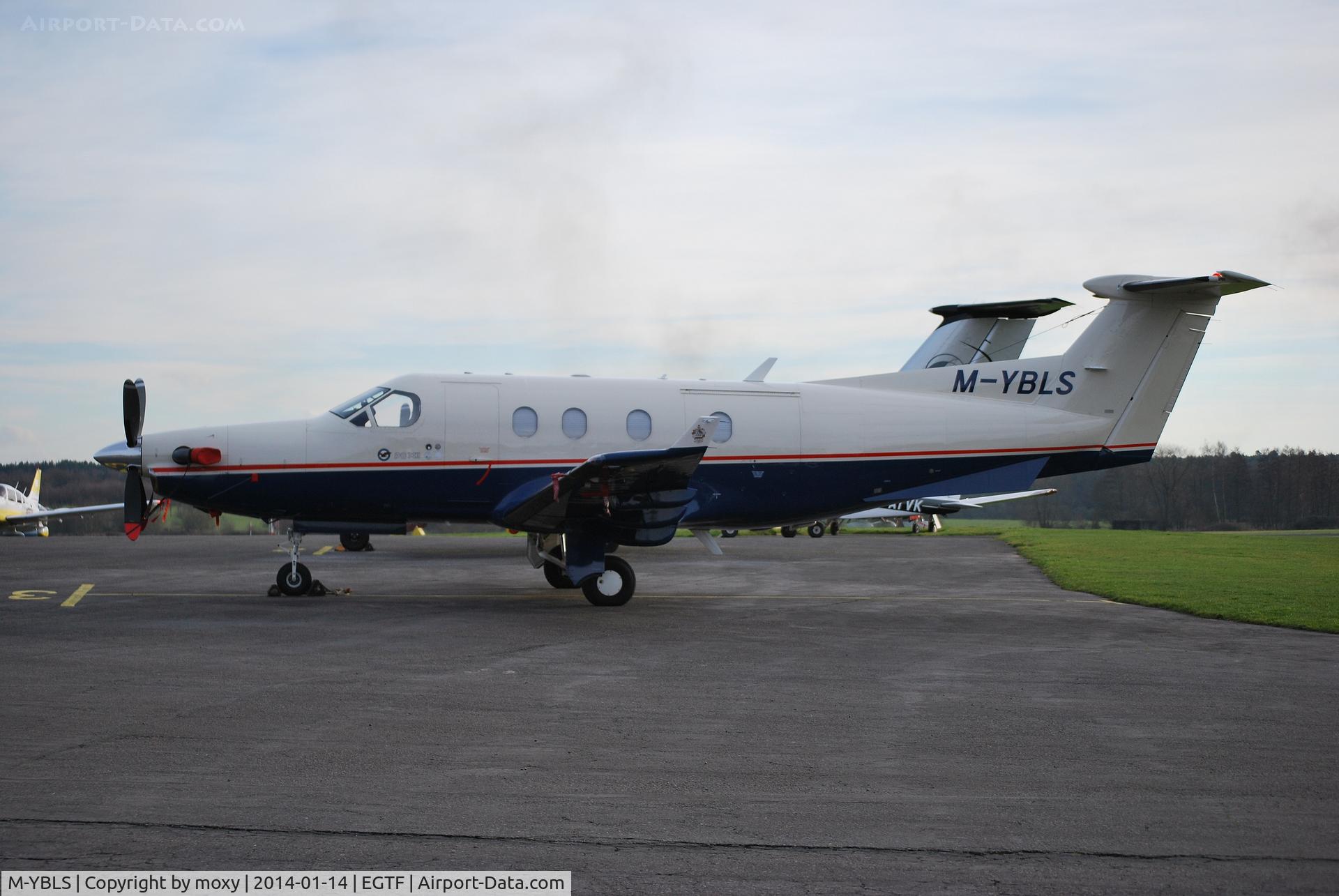 M-YBLS, 1997 Pilatus PC-12/45 C/N 176, Pilatus PC-12/45 at Fairoaks