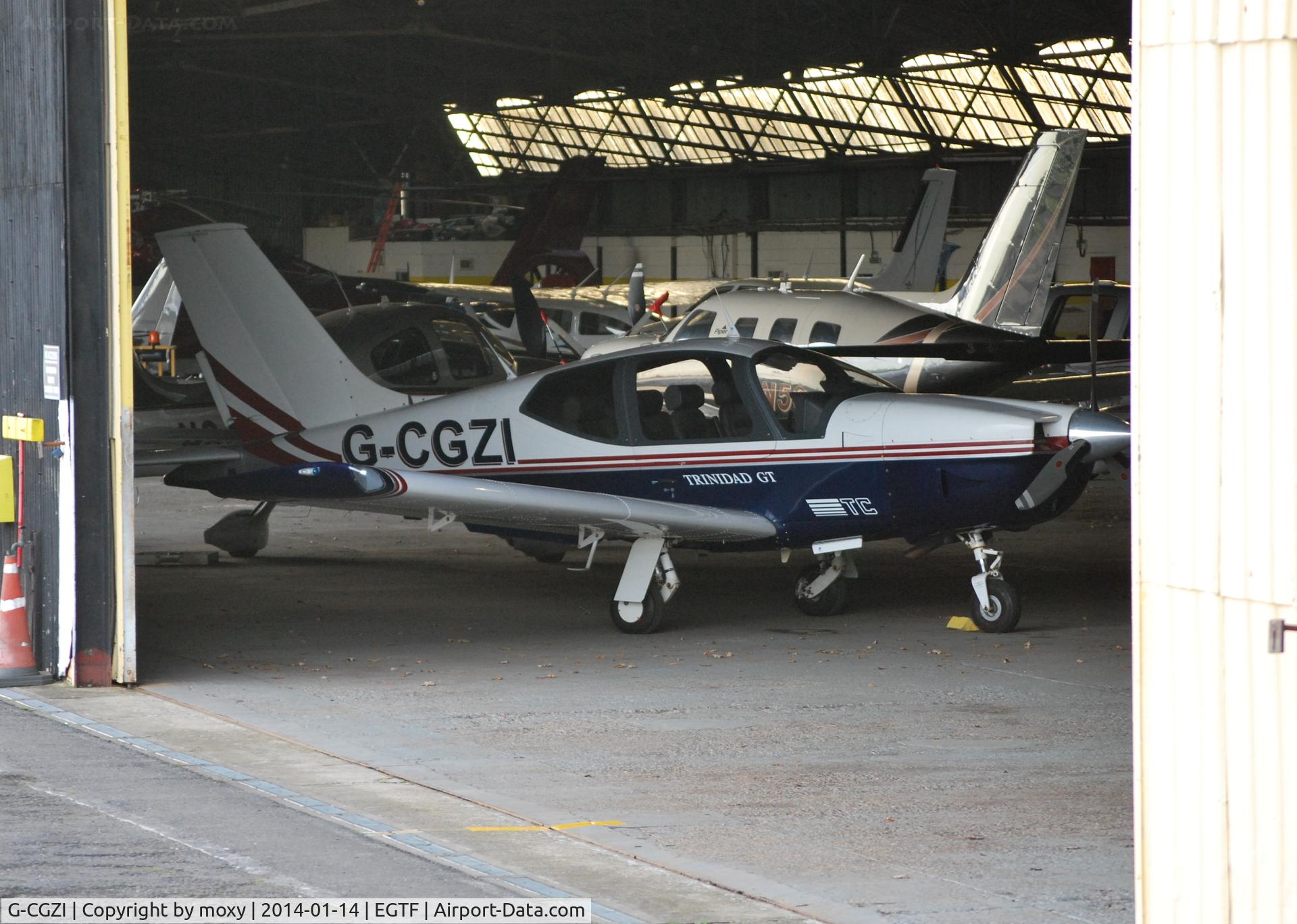 G-CGZI, 2003 Socata TB-21 GT TC Trinidad C/N 2209, Socata TB21 Trinidad GT Turbo at Fairoaks. Ex N121TR