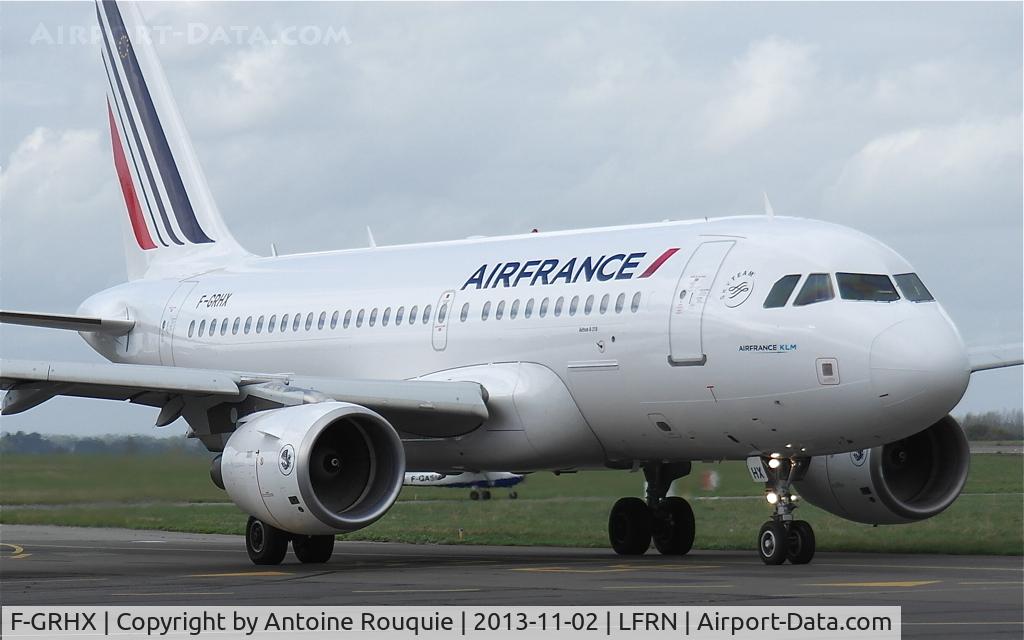 F-GRHX, 2001 Airbus A319-111 C/N 1524, F-GRHX