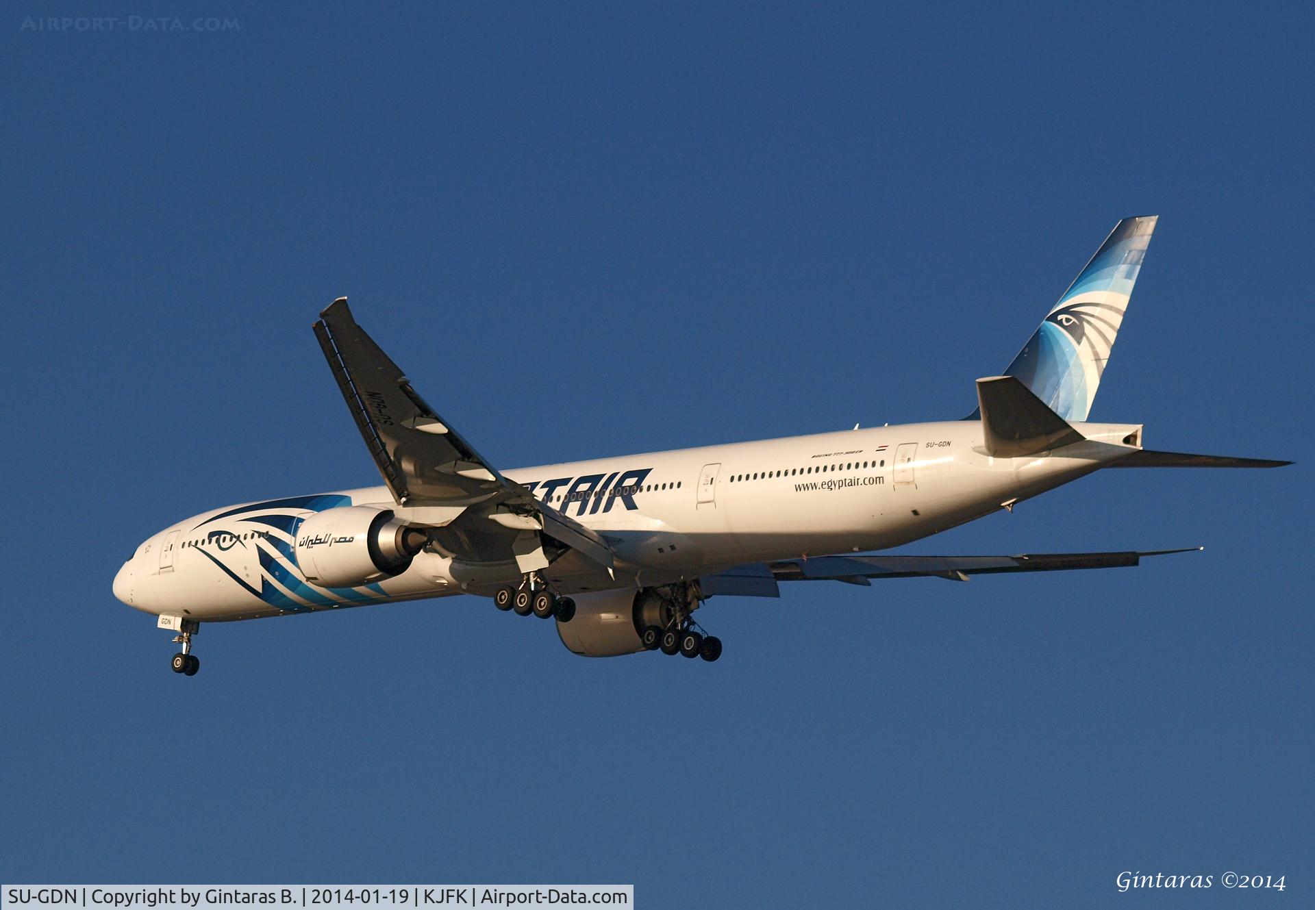 SU-GDN, 2010 Boeing 777-36N/ER C/N 38288, Going to a landing on RWY 31R