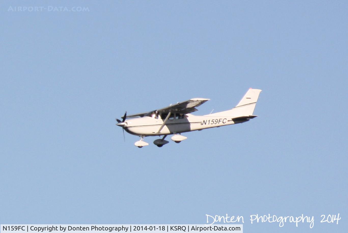 N159FC, 2008 Cessna 182T Skylane C/N 18282065, Florida Division of Forestry Skylane (N159FC) arrives at Sarasota-Bradenton International Airport