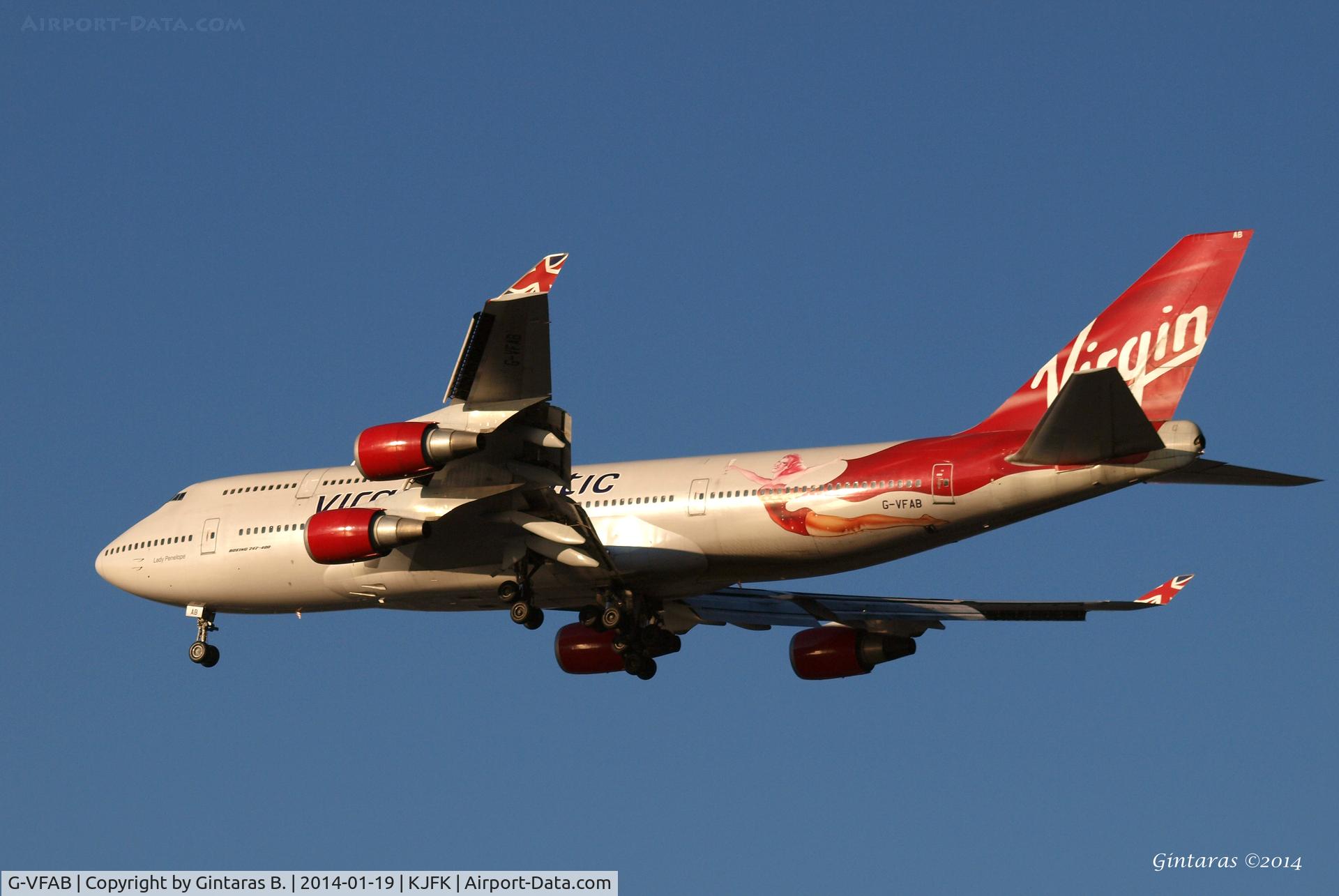 G-VFAB, 1994 Boeing 747-4Q8 C/N 24958, Going to a landing on RWY 31R