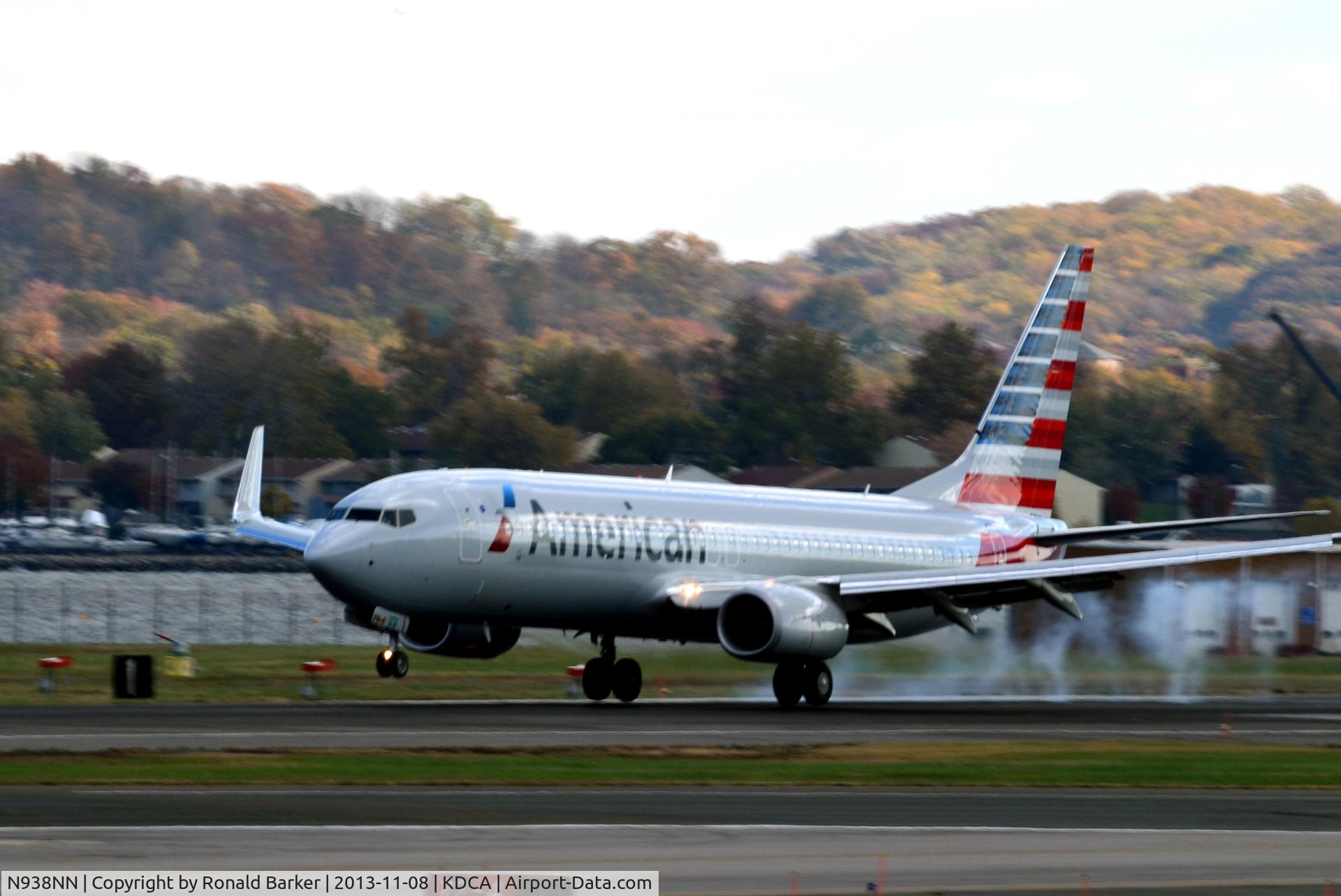 N938NN, 2013 Boeing 737-823 C/N 33490, Landing National