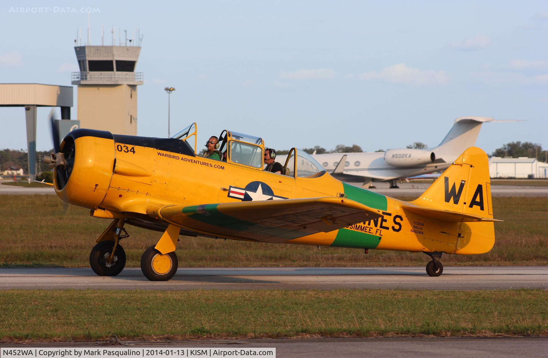 N452WA, 1945 North American SNJ-6 Texan C/N 121-43137, North American SNJ-6