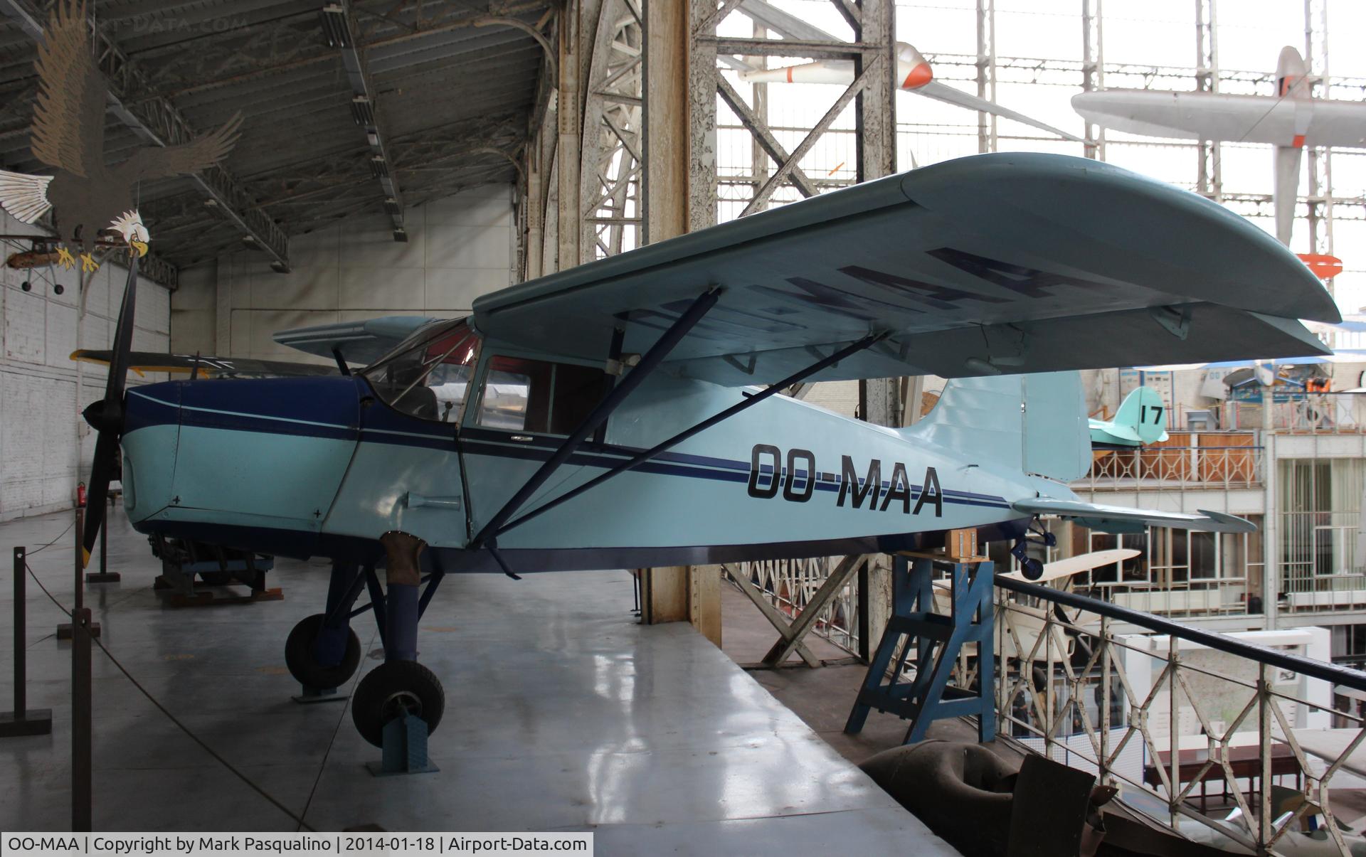 OO-MAA, 1946 SAI KZ III U-2 C/N 72, SAI KZ III U2 Laerke