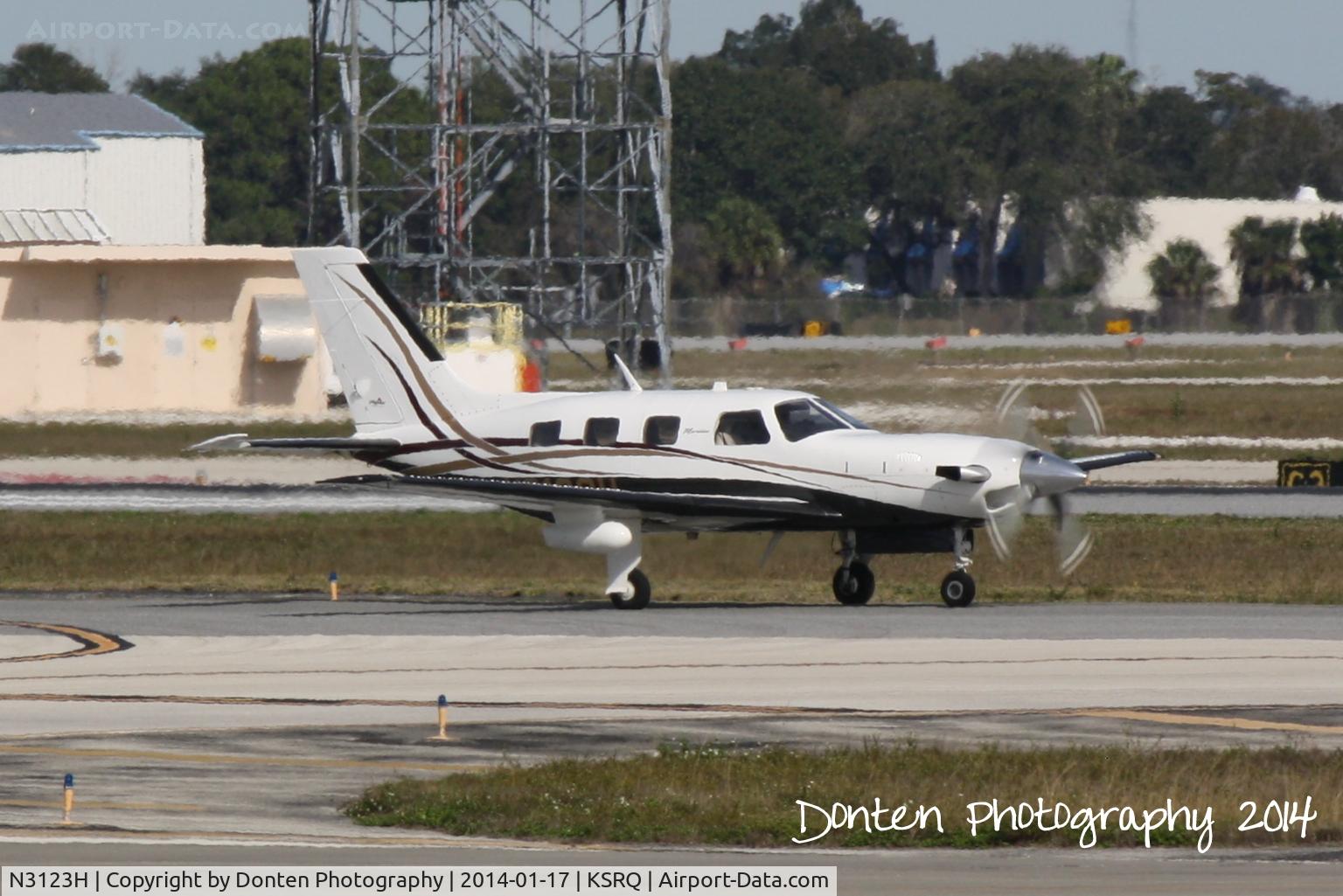 N3123H, 2006 Piper PA-46-500TP Malibu Meridian C/N 4697242, Piper Malibu Meridian (N3123H) taxis at Sarasota-Bradenton International Airport