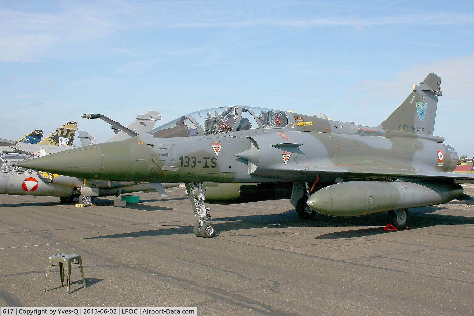 617, Dassault Mirage 2000D C/N 415, Dassault Mirage 2000D (133-IS), Static display, Chateaudun Air Base 279 (LFOC) Open day 2013