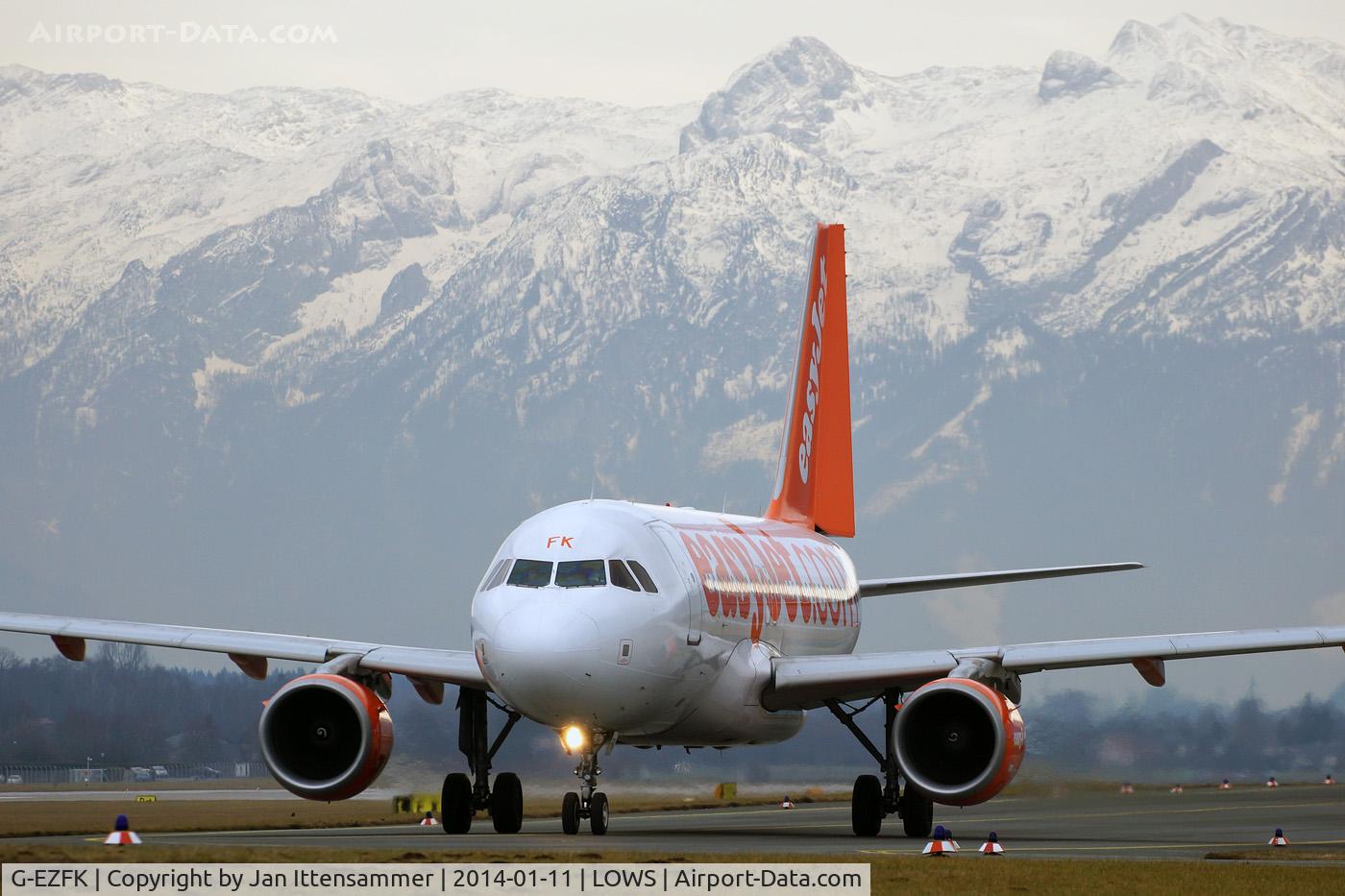 G-EZFK, 2009 Airbus A319-111 C/N 4048, g-ezfk