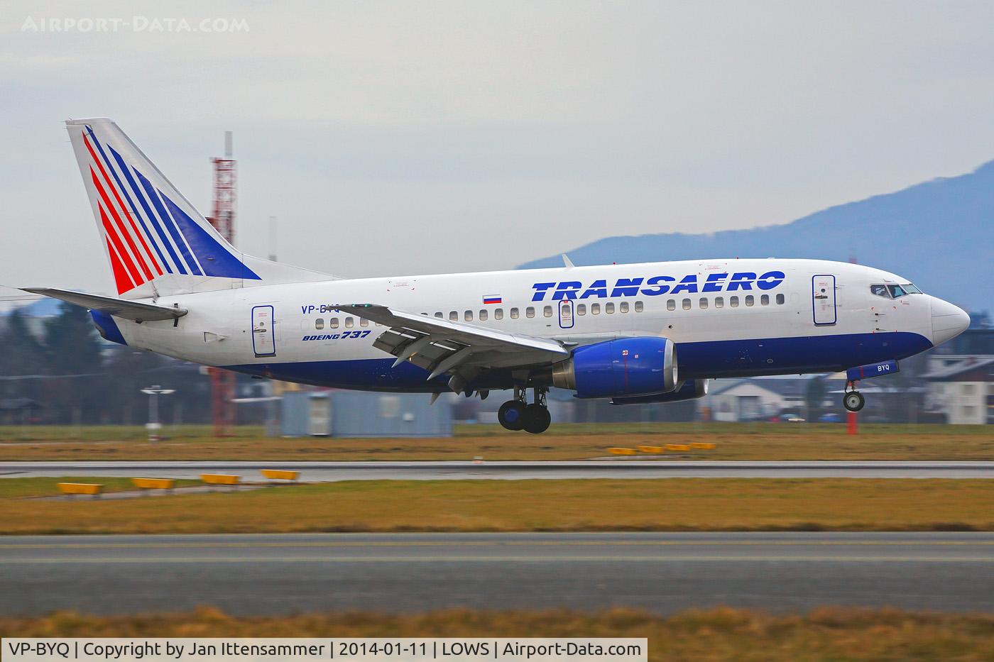 VP-BYQ, 1998 Boeing 737-524 C/N 28919, vp-byq