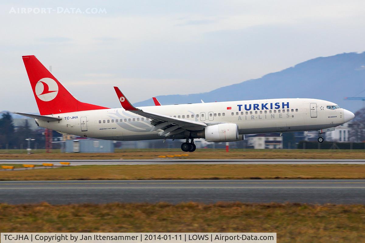 TC-JHA, 2008 Boeing 737-8F2 C/N 35740, tc-jha