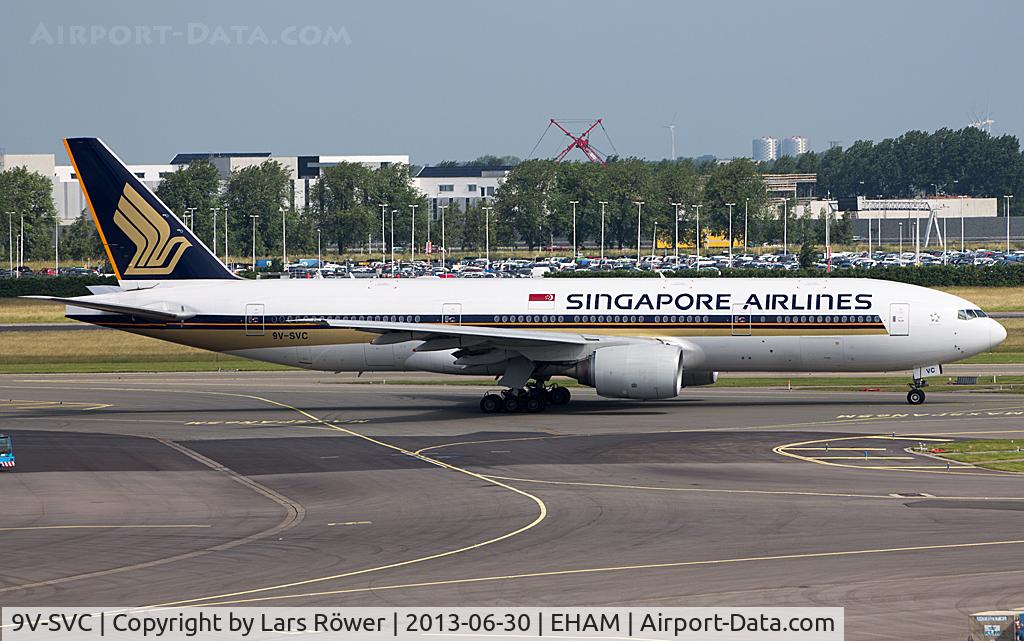 9V-SVC, 2001 Boeing 777-212/ER C/N 28526, Singapore Airlines