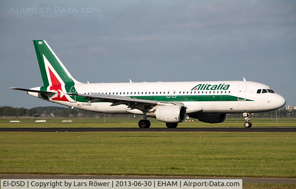 EI-DSD, 2007 Airbus A320-216 C/N 3076, Alitalia